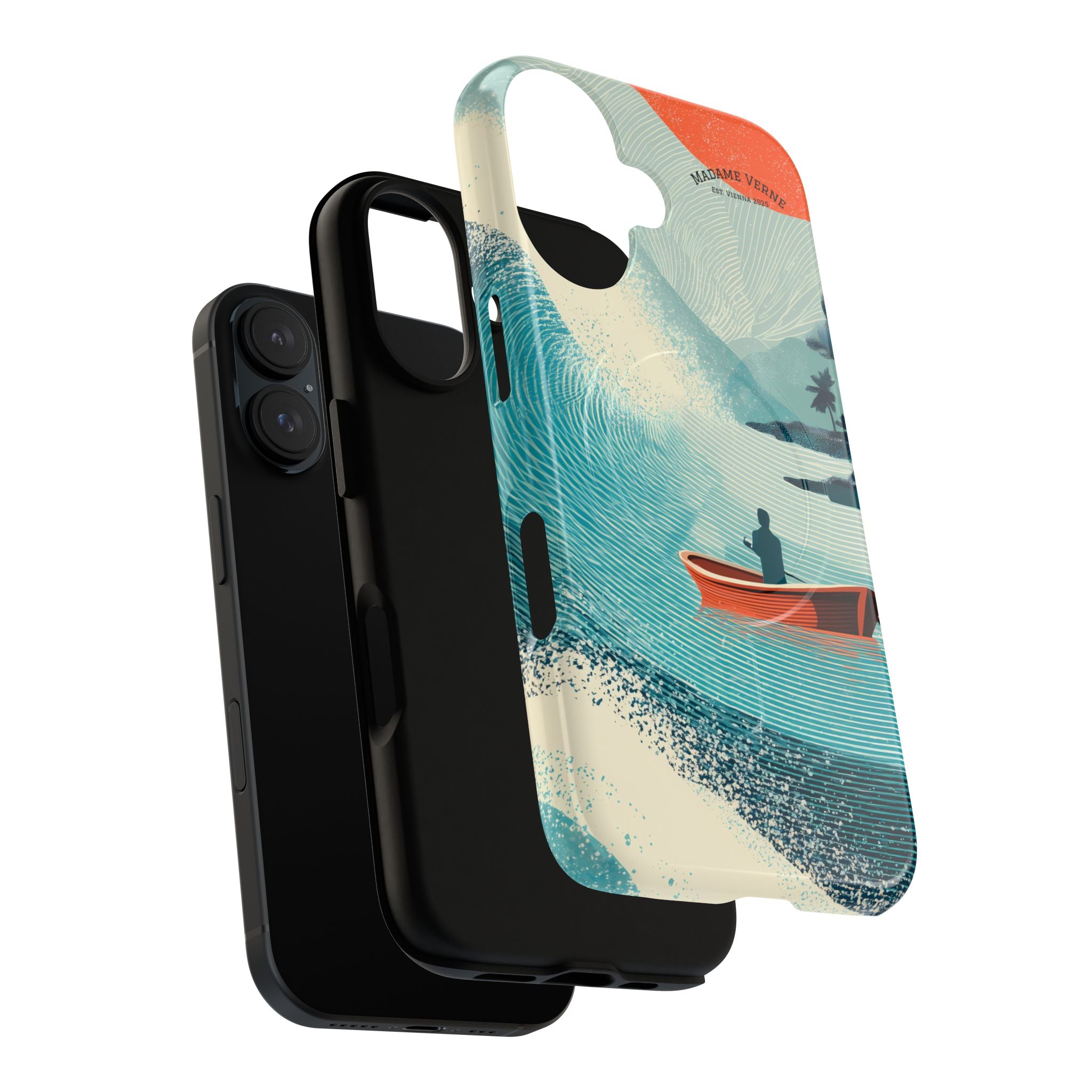 MagSafe iPhone protective case "Beyond the Break" - Below & Beyond No. 10