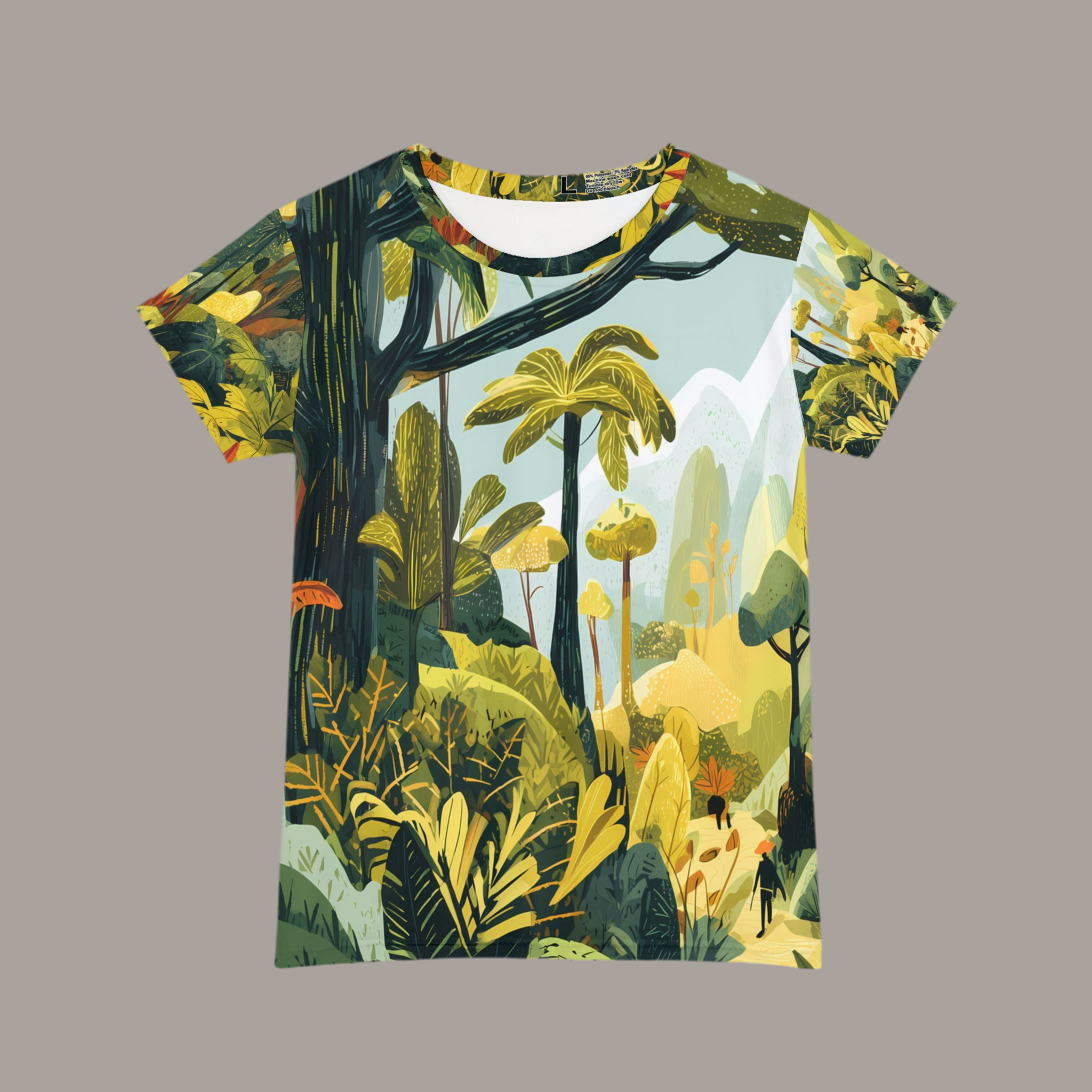 Maison Verne Damen Shirt "Jungle Sonata" - Wilderness Whisper No. 77