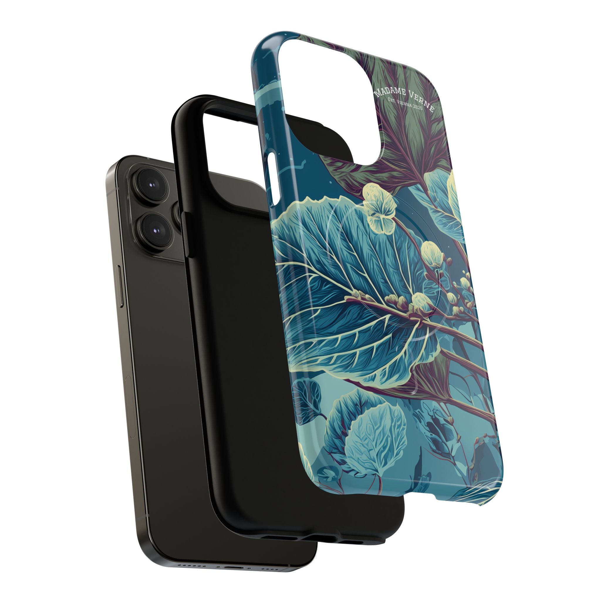 MagSafe iPhone Case "Galactic Veins" - Cosmic Botanicals No. 89