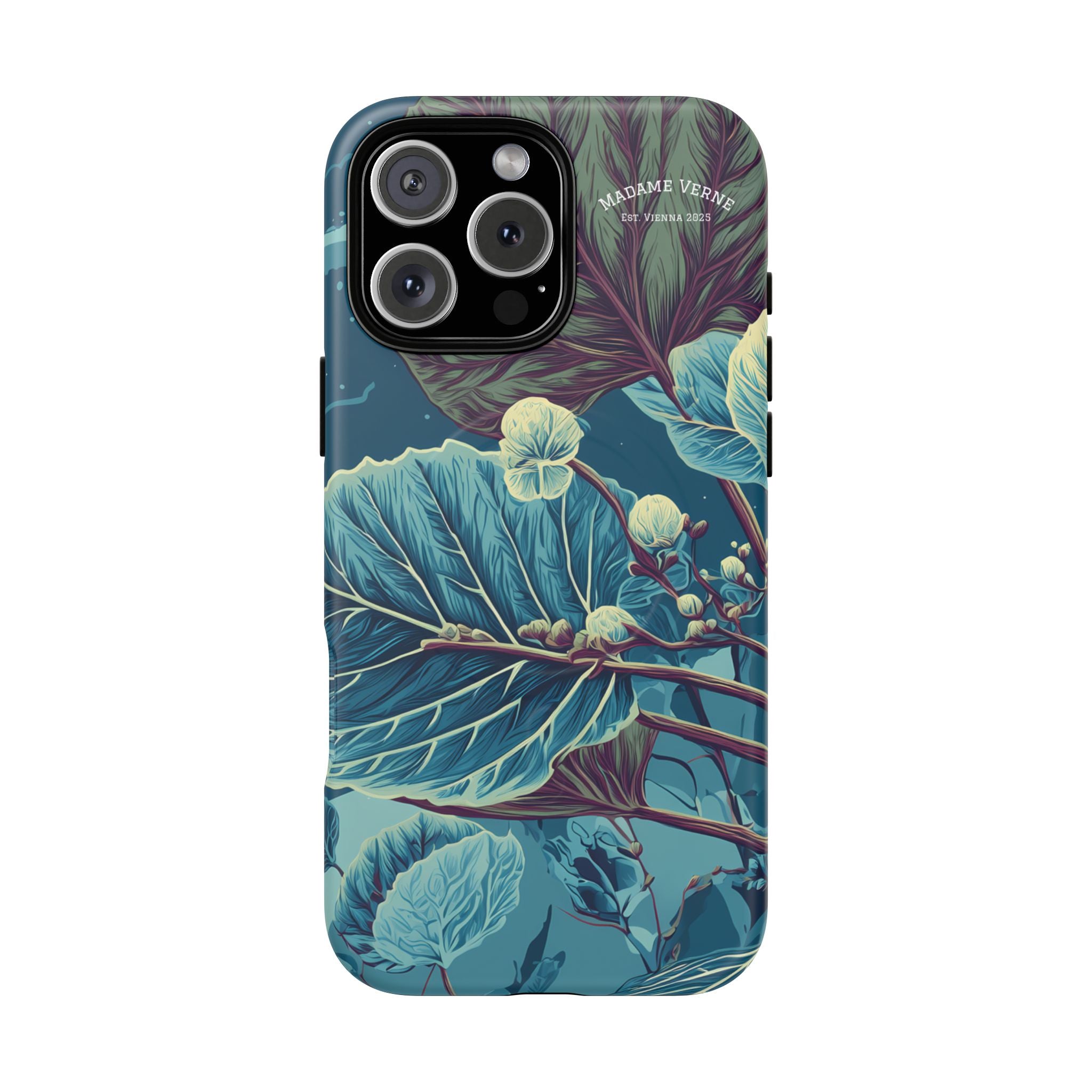 MagSafe iPhone-Schutzhülle "Galactic Veins" - Cosmic Botanicals No. 89