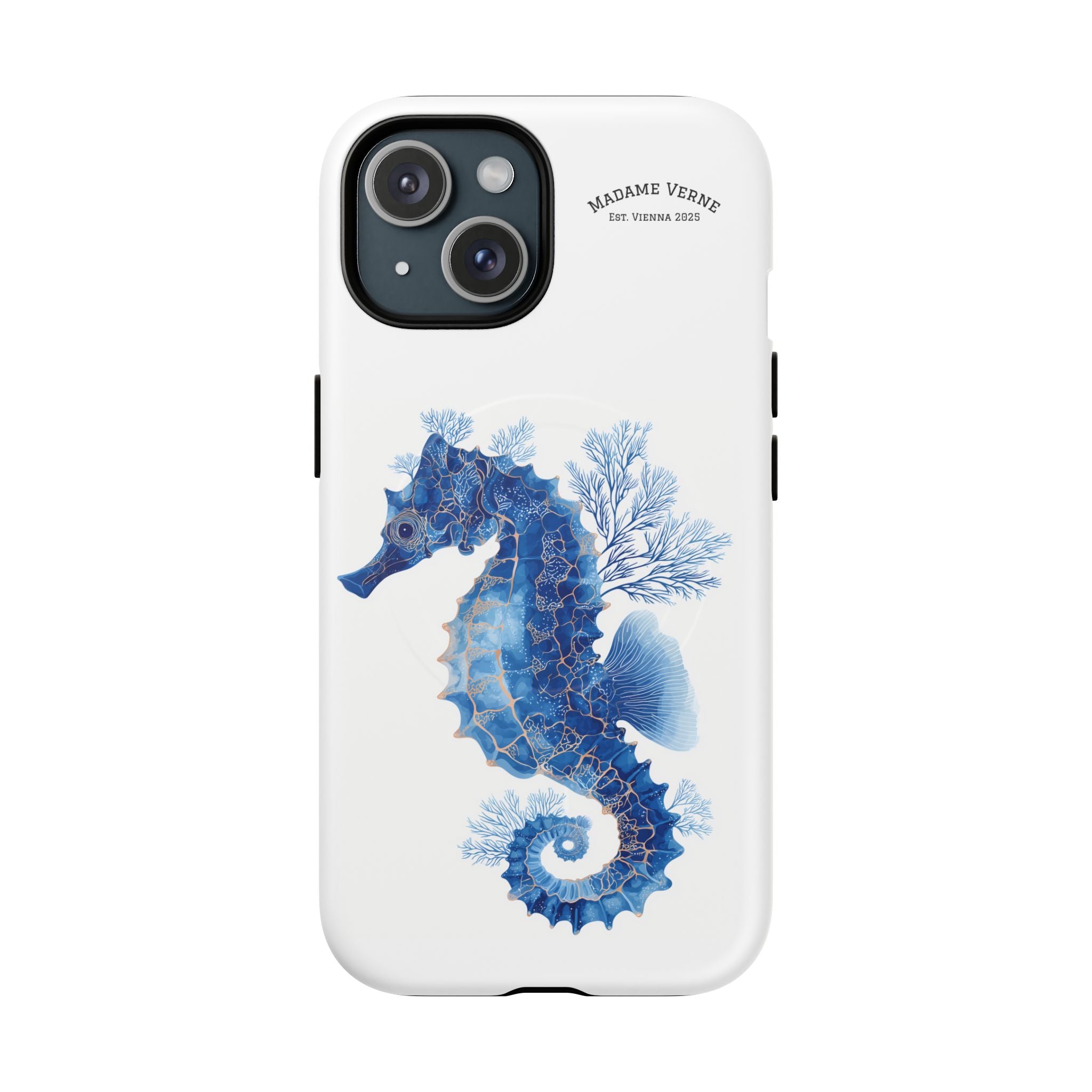 MagSafe iPhone Case "Azure Sentinel" - Opal Depths No. 32
