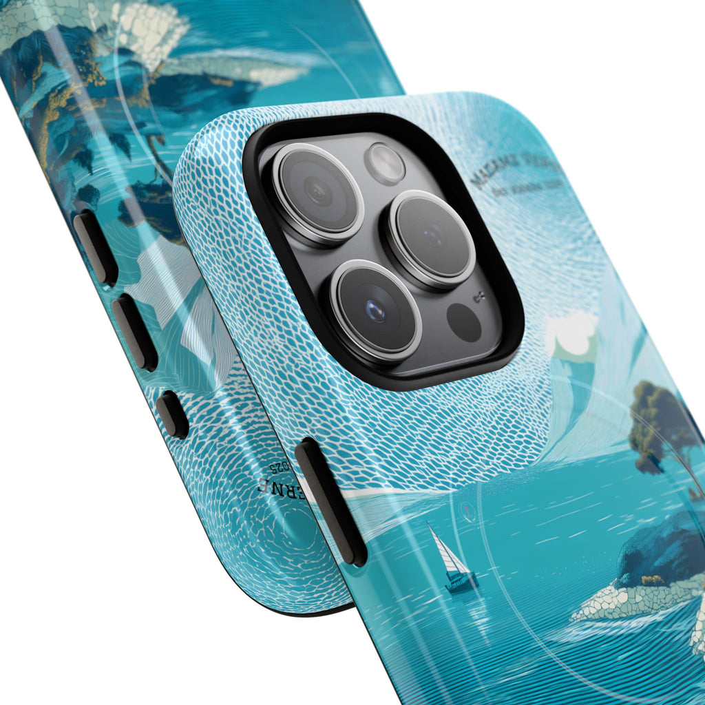 MagSafe iPhone Case "Azure Horizons" - Below & Beyond No. 26
