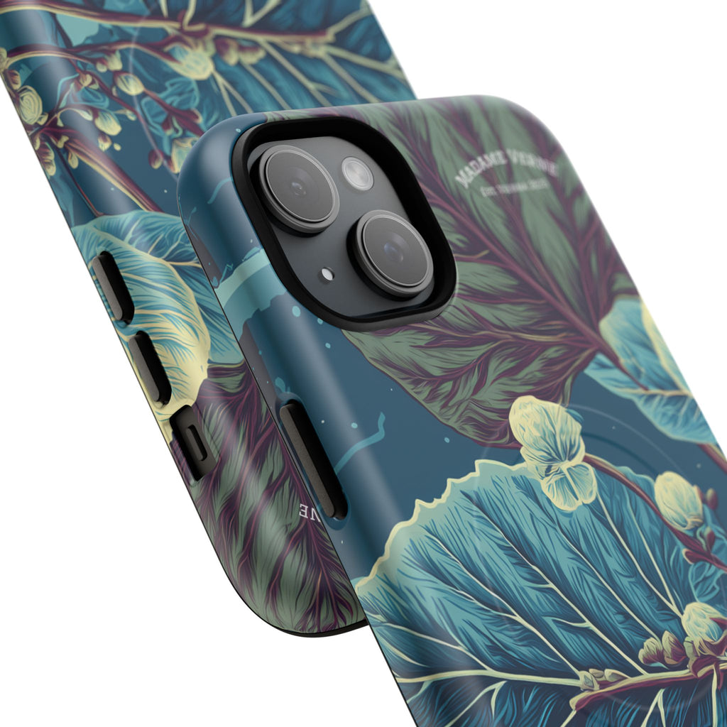 MagSafe iPhone Case "Galactic Veins" - Cosmic Botanicals No. 89