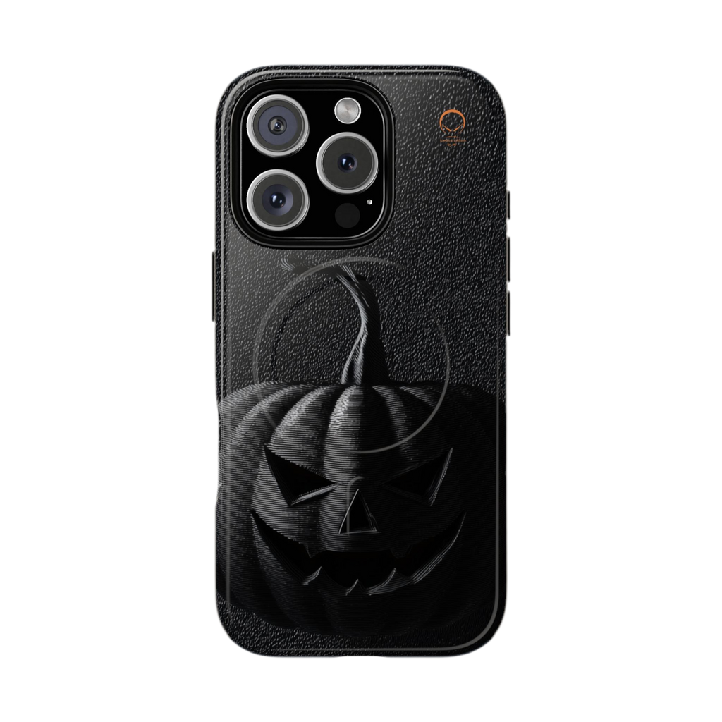 HALLOWEEN LIMITED EDITION MagSafe iPhone Case "Shadow Pumpkin" - 🎃👻 Wicked Elegance No. 08 👻🎃