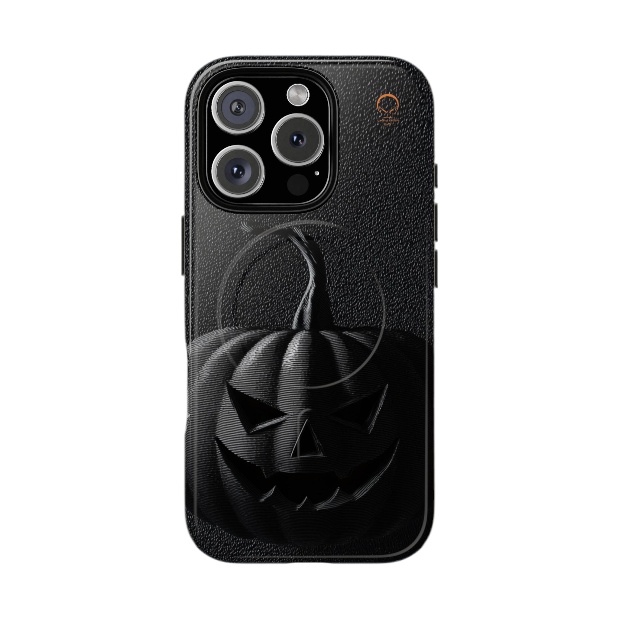 HALLOWEEN LIMITED EDITION MagSafe iPhone Case "Shadow Pumpkin" - 🎃👻 Wicked Elegance No. 08 👻🎃