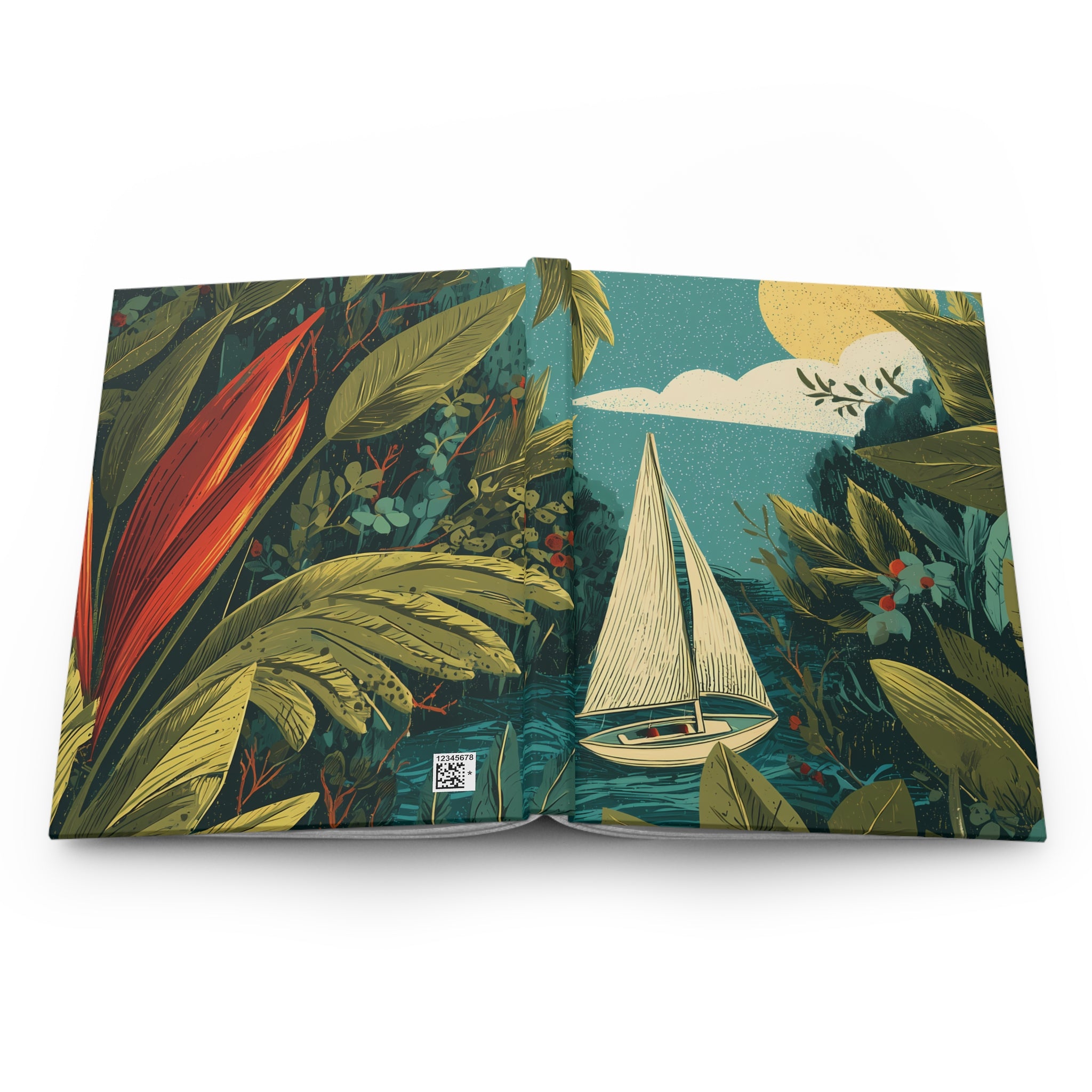 Hardcover Journal "Tropical Passage" - Wilderness Whisper No. 76