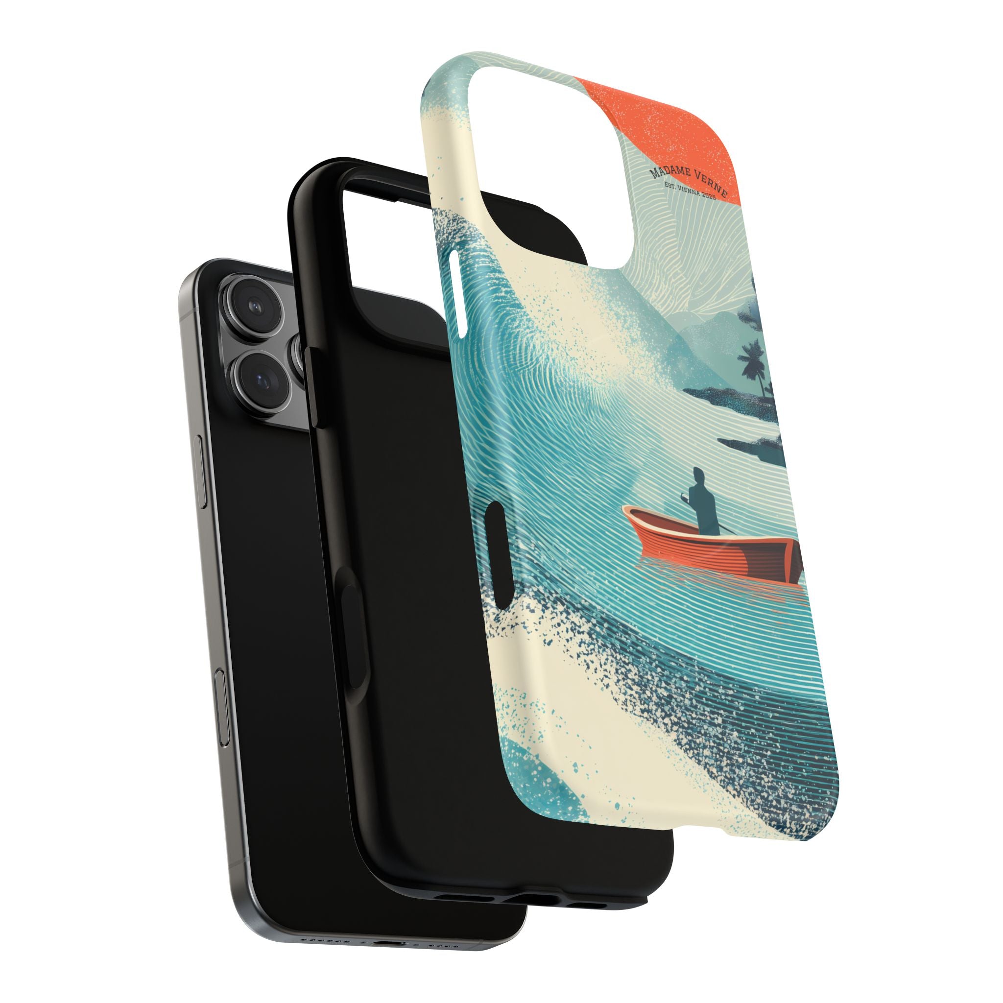 MagSafe iPhone protective case "Beyond the Break" - Below & Beyond No. 10