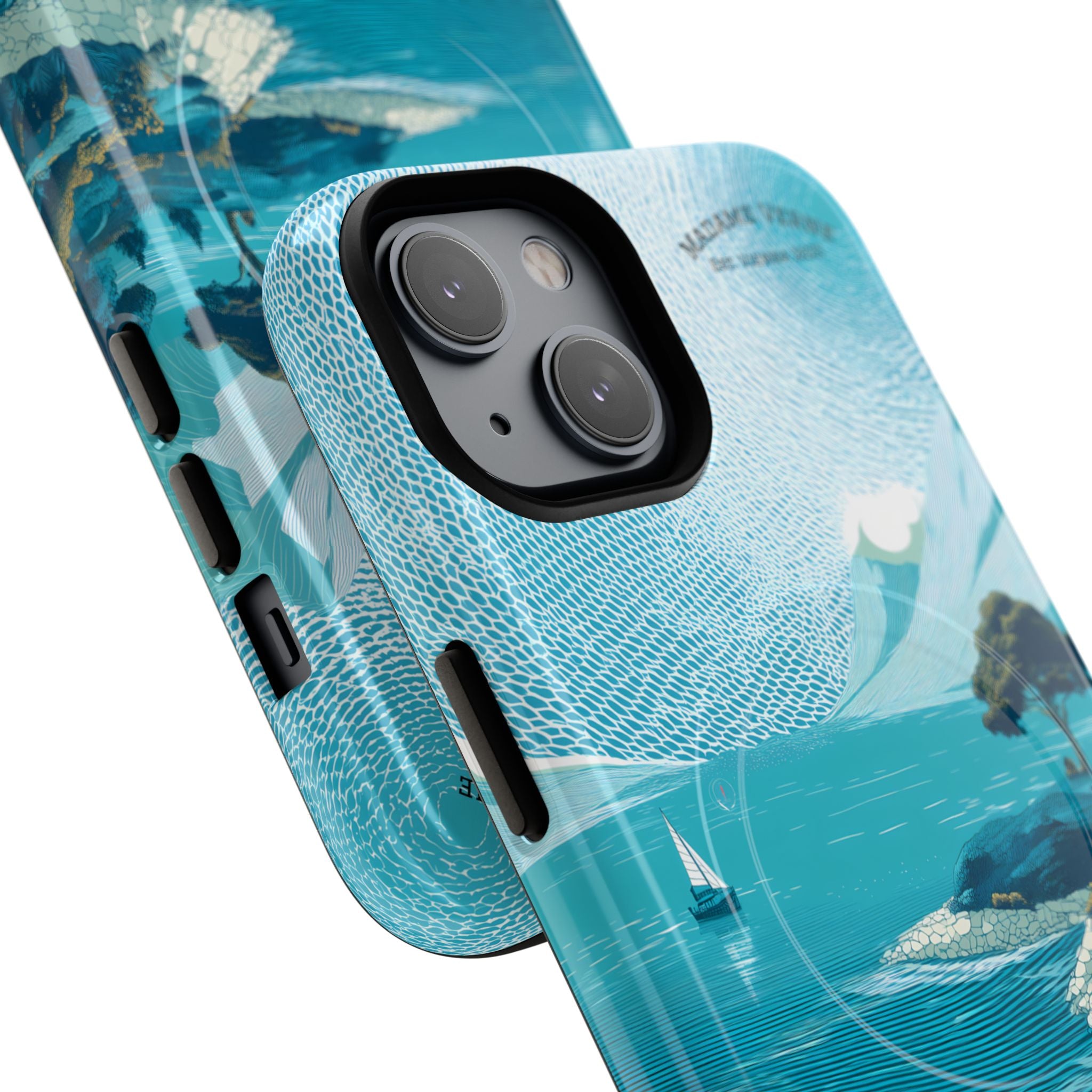MagSafe iPhone Case "Azure Horizons" - Below & Beyond No. 26