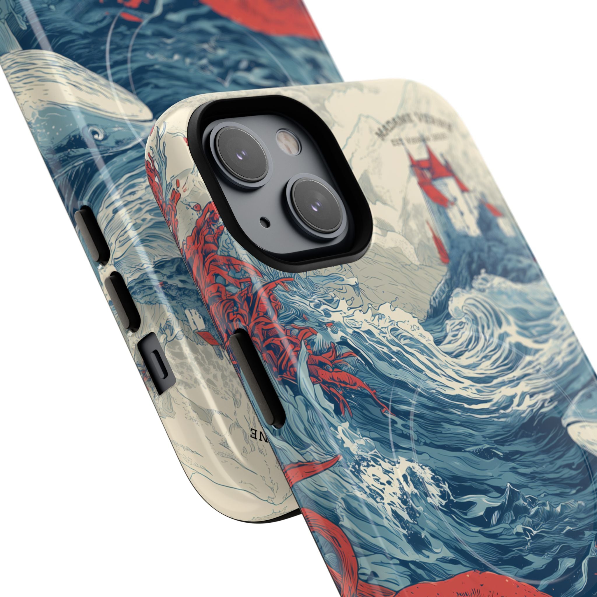 MagSafe iPhone protective case "Kingdom beneath the Waves" - Opal Depths No. 26