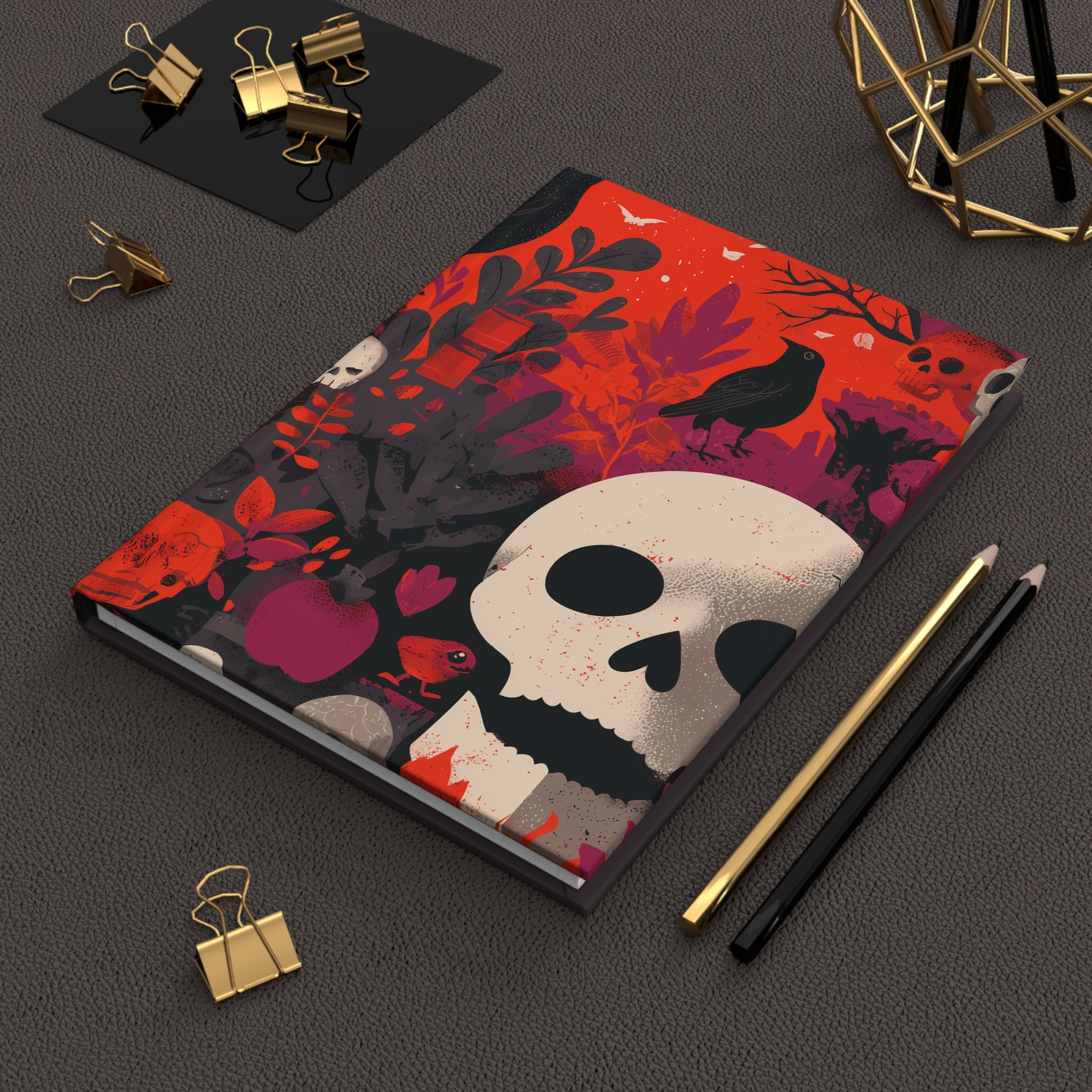 Maison Verne Halloween Ltd. Edition Hardcover Journal "Dark Harvest" - 🎃👻 Wicked Elegance No. 59 👻🎃