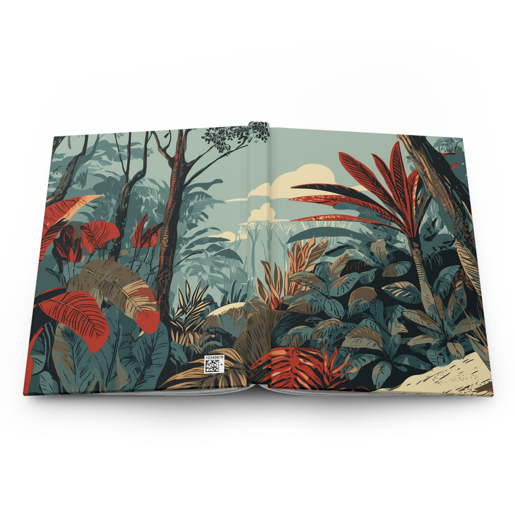Hardcover Journal "Crimson Canopy" - Wilderness Whisper No. 67