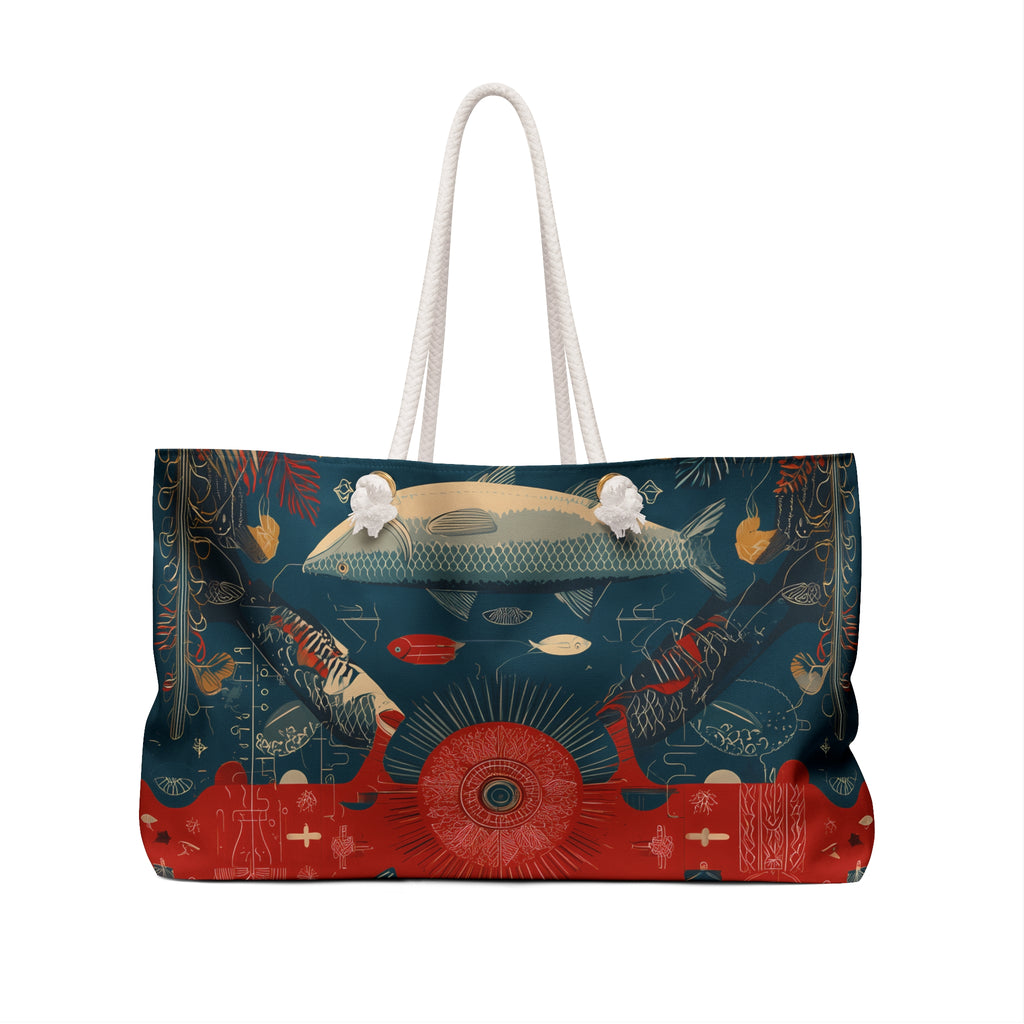 Weekender Bag "Symbols of the Sea" - Below & Beyond No. 14