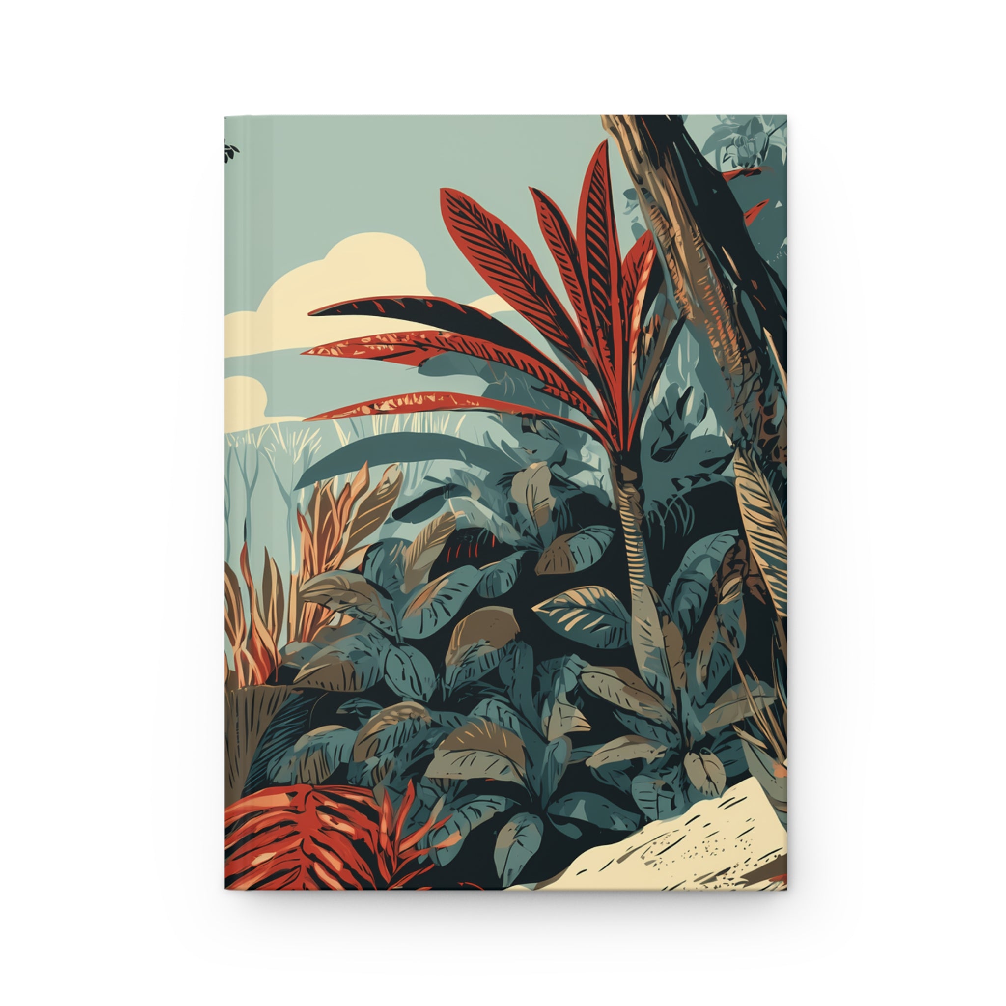 Hardcover Journal "Crimson Canopy" - Wilderness Whisper No. 67