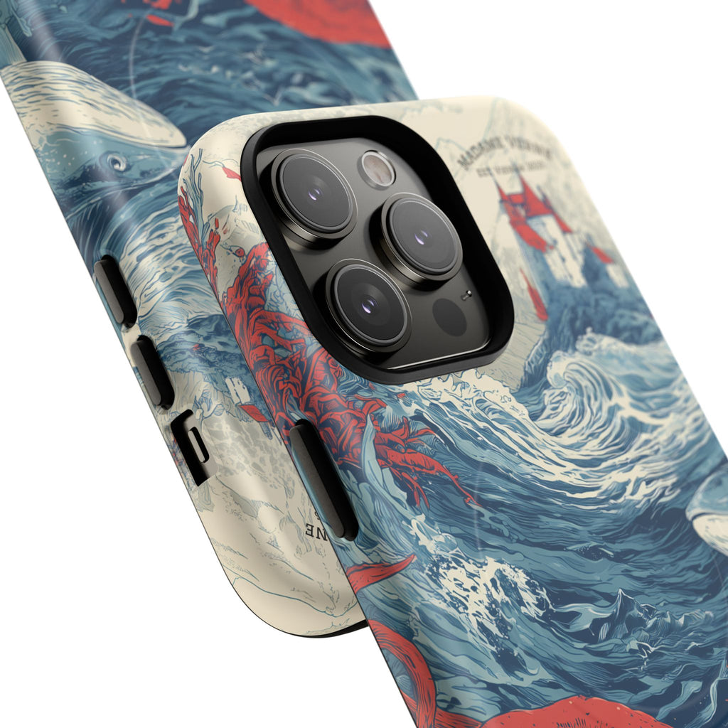 MagSafe iPhone protective case "Kingdom beneath the Waves" - Opal Depths No. 26