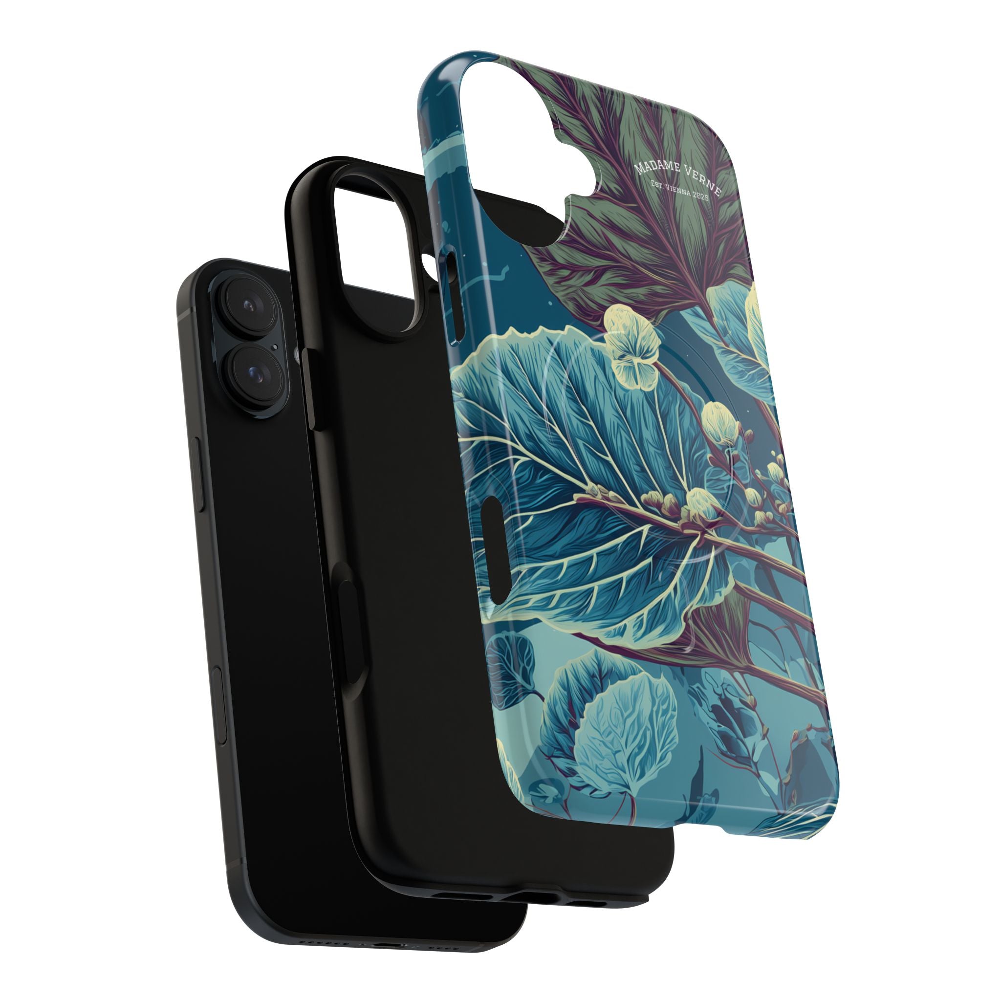 MagSafe iPhone Case "Galactic Veins" - Cosmic Botanicals No. 89