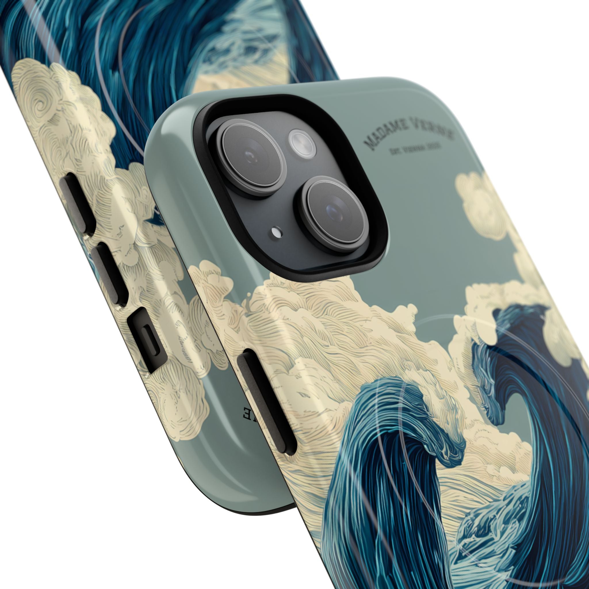 MagSafe iPhone Case "Tempest's Embrace" - Opal Depths No. 38