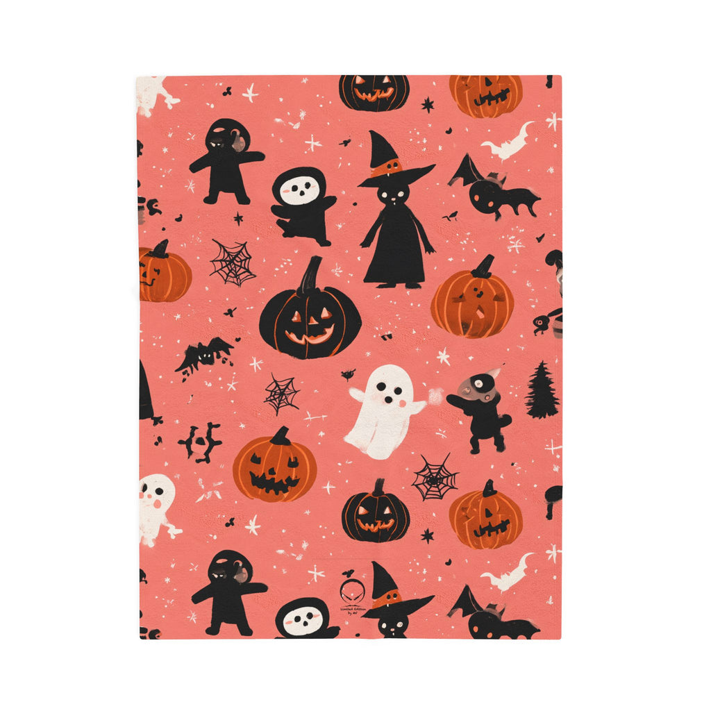 Maison Verne Halloween Ltd. Edition Velours-Kuscheldecke - 🎃👻 Wicked Elegance No. 84 👻🎃