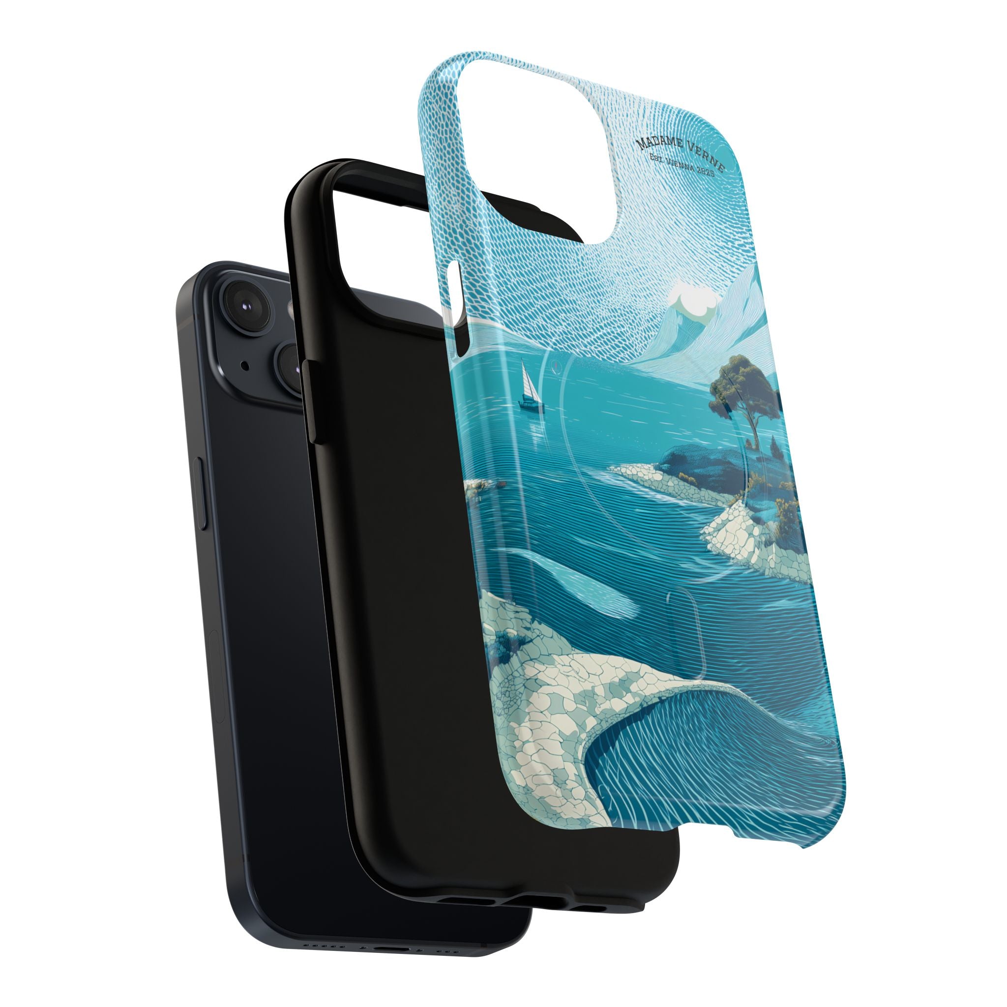 MagSafe iPhone Case "Azure Horizons" - Below & Beyond No. 26