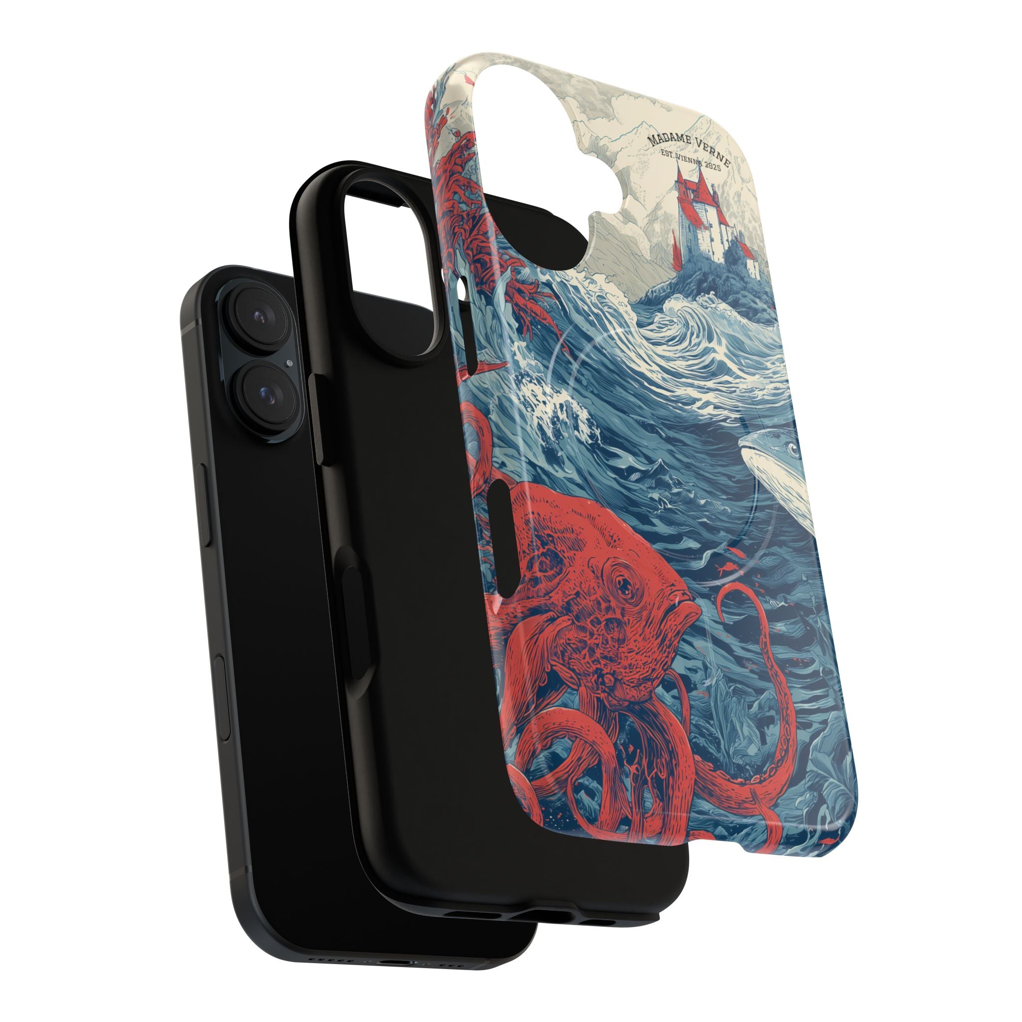 MagSafe iPhone protective case "Kingdom beneath the Waves" - Opal Depths No. 26