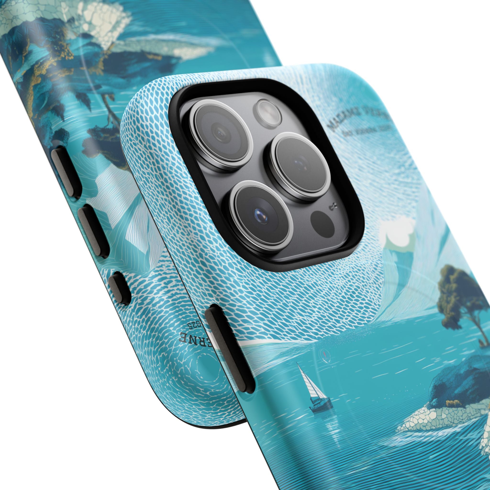 MagSafe iPhone Case "Azure Horizons" - Below & Beyond No. 26