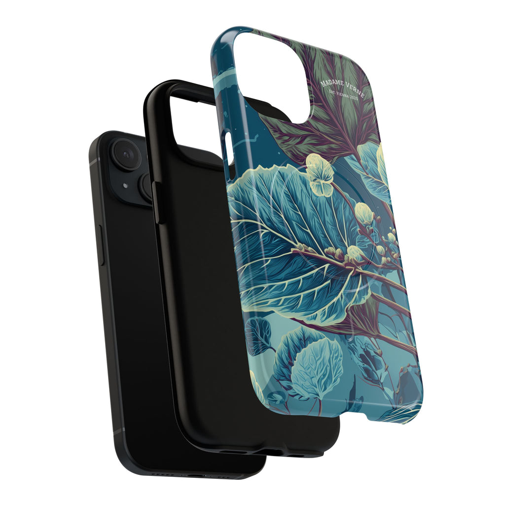 MagSafe iPhone Case "Galactic Veins" - Cosmic Botanicals No. 89