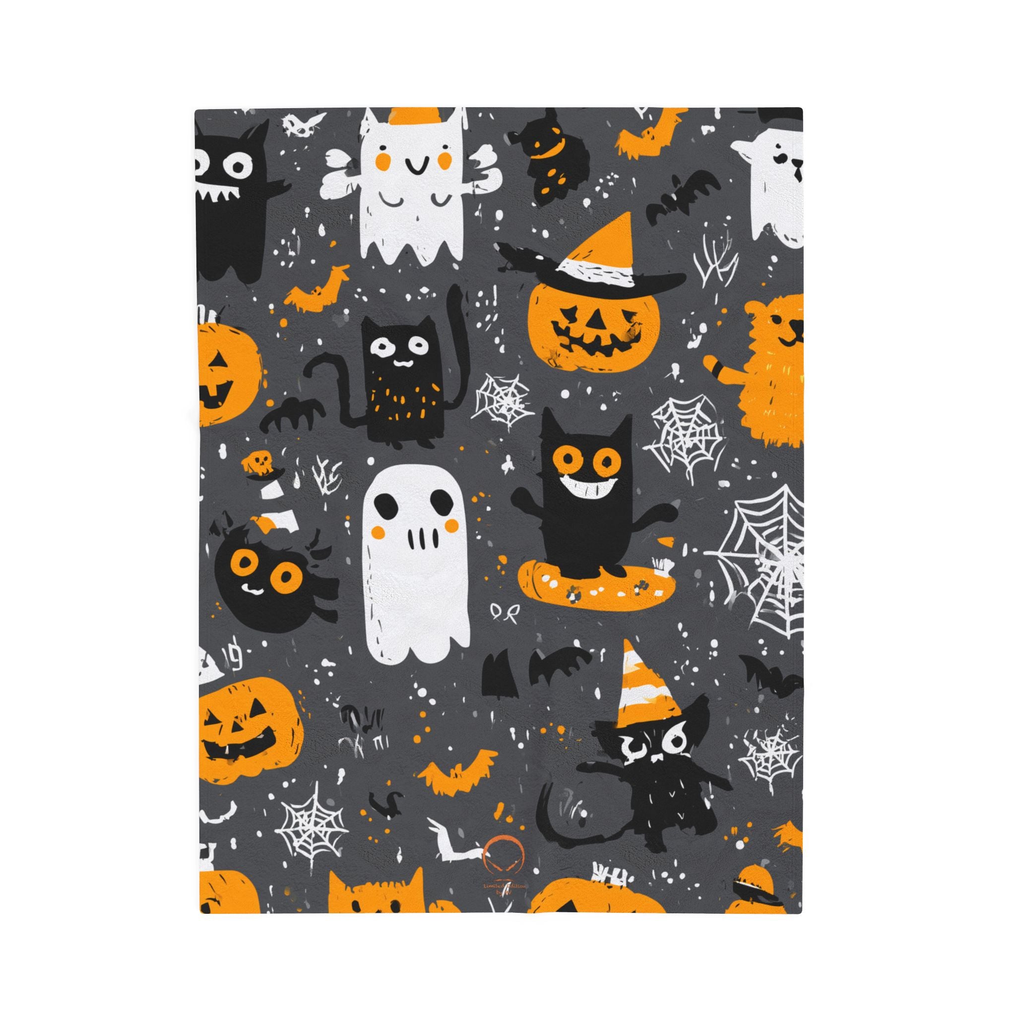 Maison Verne Halloween Ltd. Edition Velours-Kuscheldecke - 🎃👻 Wicked Elegance No. 85 👻🎃
