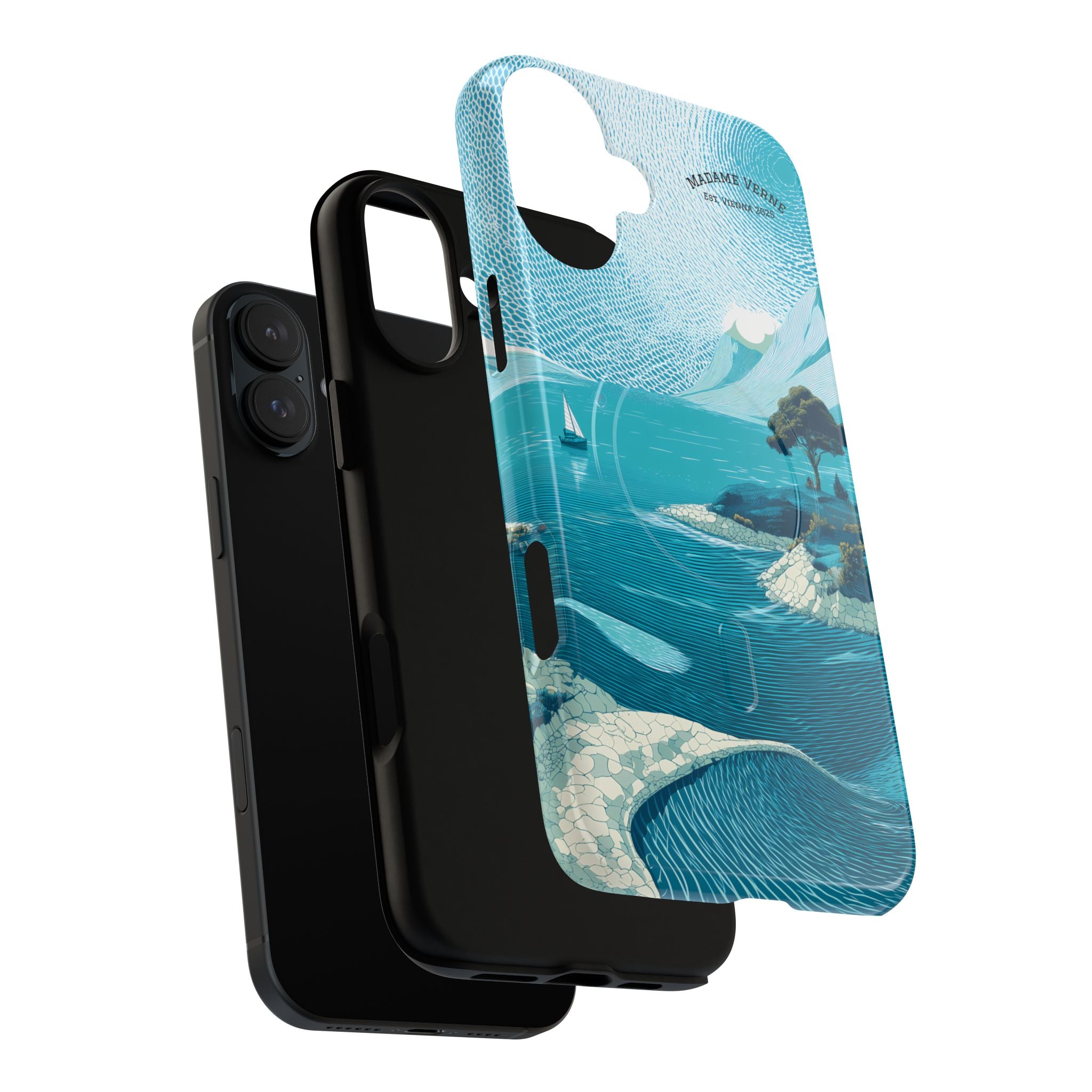 MagSafe iPhone Case "Azure Horizons" - Below & Beyond No. 26