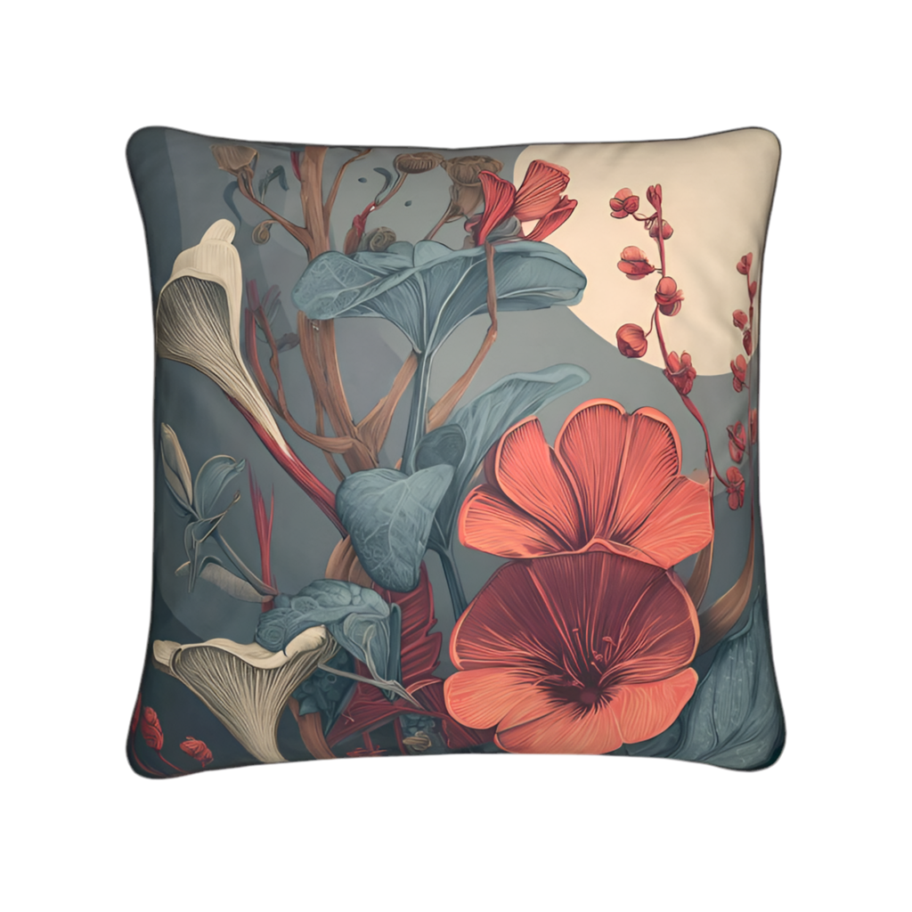 MV Couture Signature Samt-Zierkissen mit Gänsefeder-Füllung