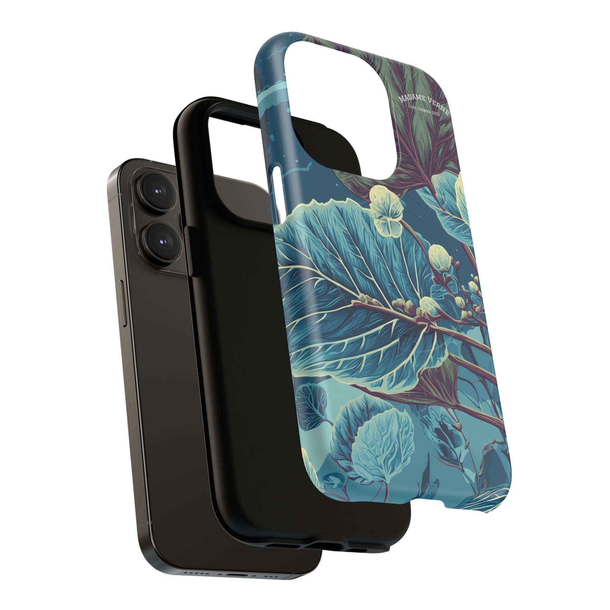 MagSafe iPhone Case "Galactic Veins" - Cosmic Botanicals No. 89