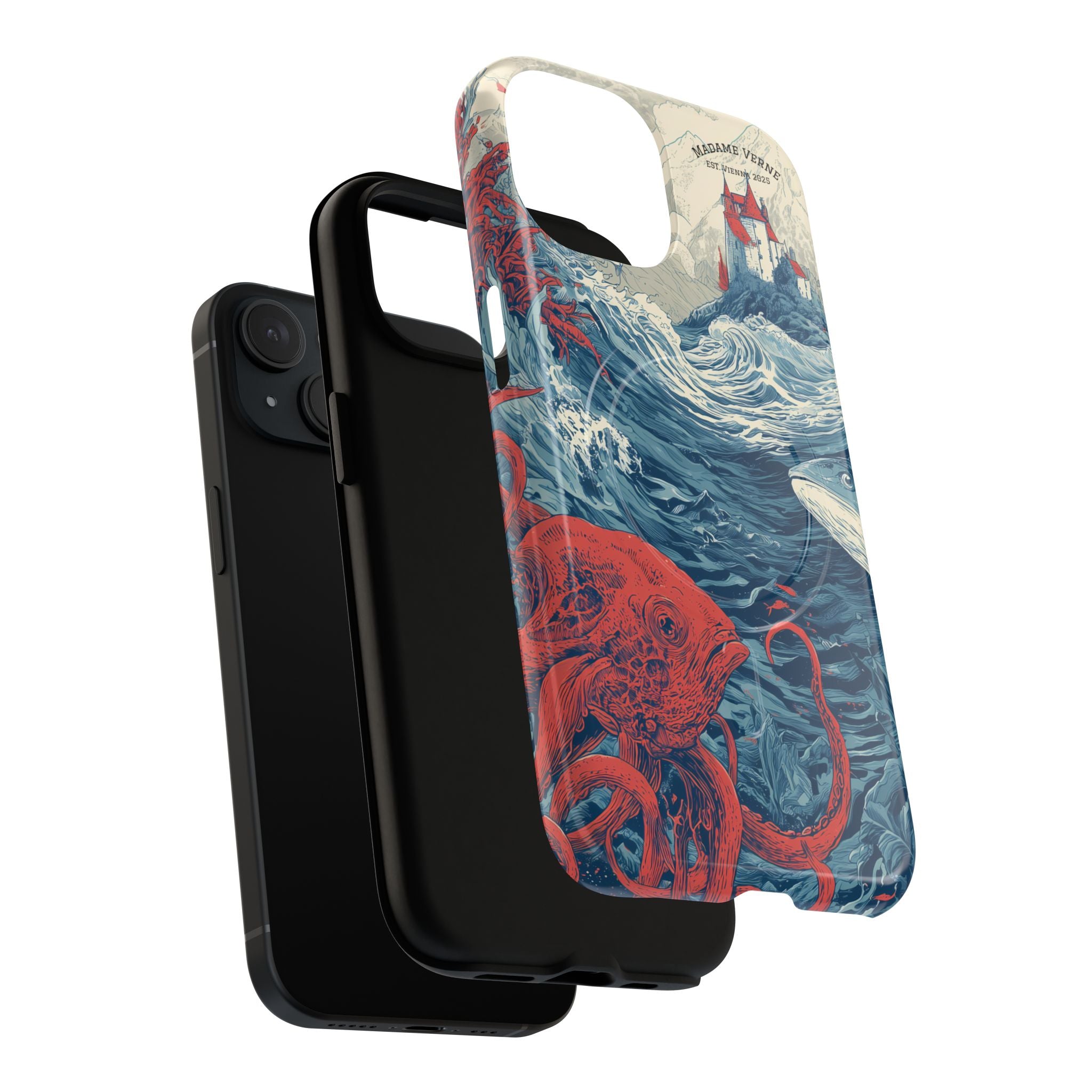 MagSafe iPhone protective case "Kingdom beneath the Waves" - Opal Depths No. 26
