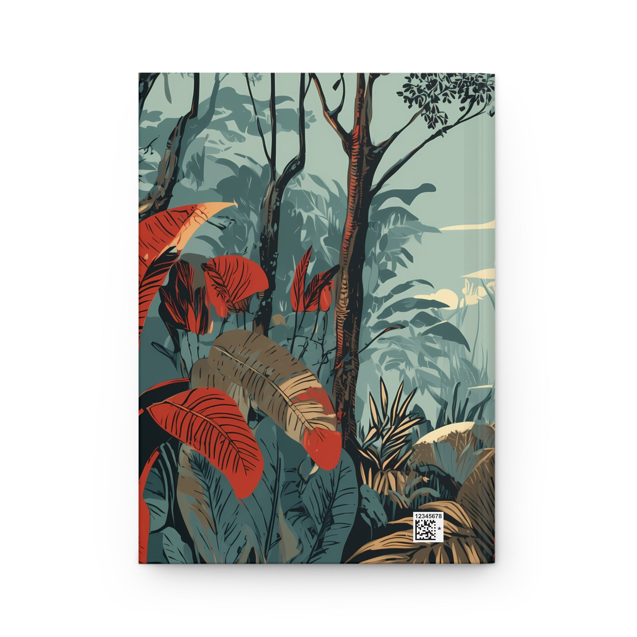 Hardcover Journal "Crimson Canopy" - Wilderness Whisper No. 67