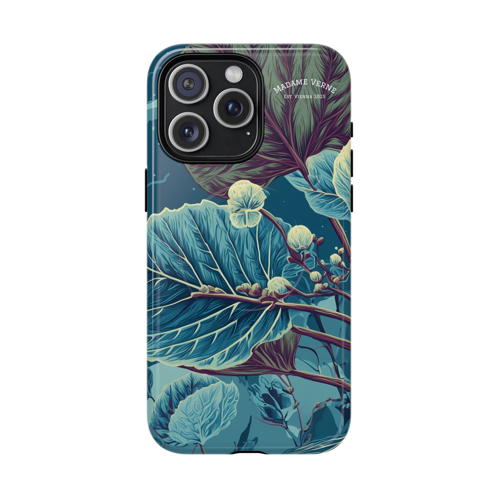 MagSafe iPhone-Schutzhülle "Galactic Veins" - Cosmic Botanicals No. 89