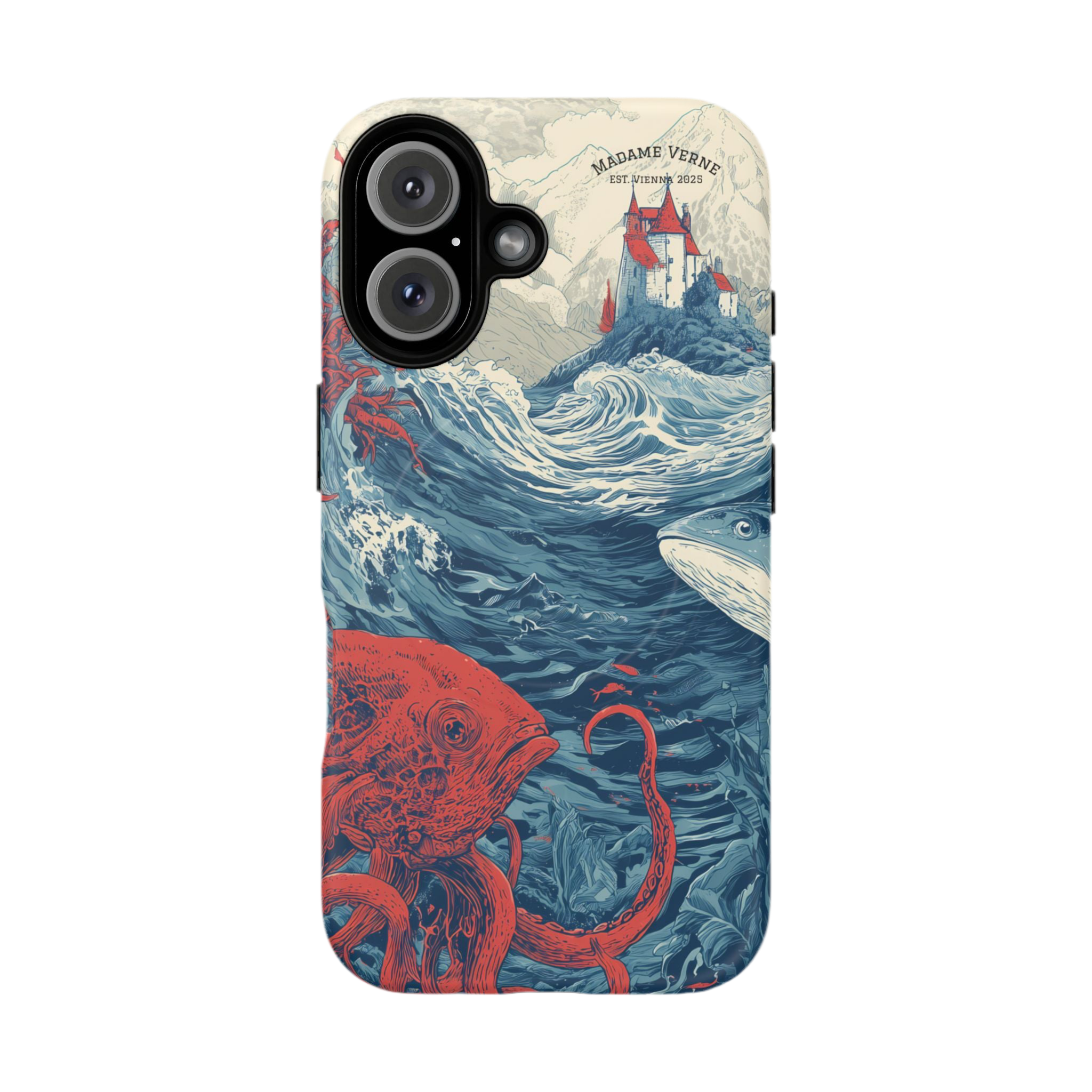 MagSafe iPhone protective case "Kingdom beneath the Waves" - Opal Depths No. 26