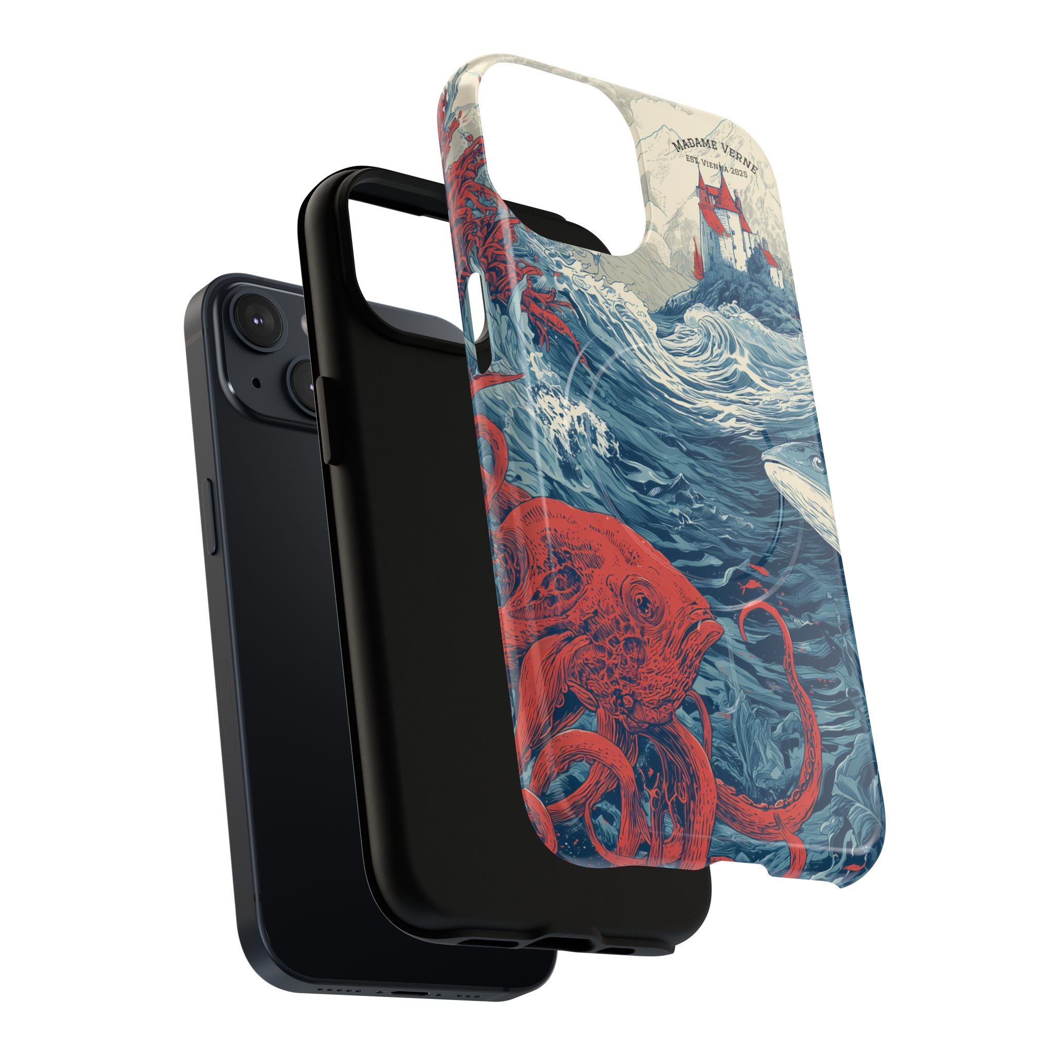 MagSafe iPhone protective case "Kingdom beneath the Waves" - Opal Depths No. 26