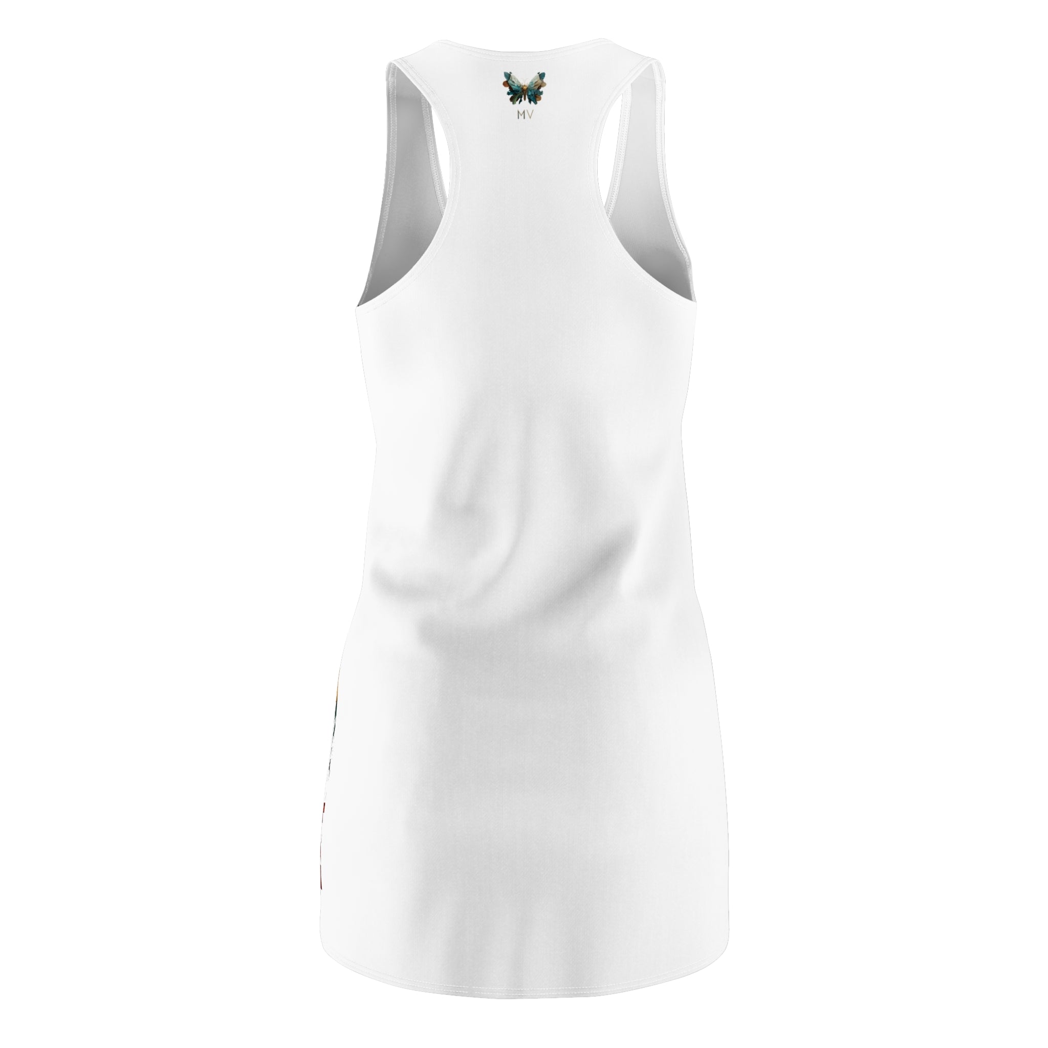 Beach Dress "Scarlet Canopy"