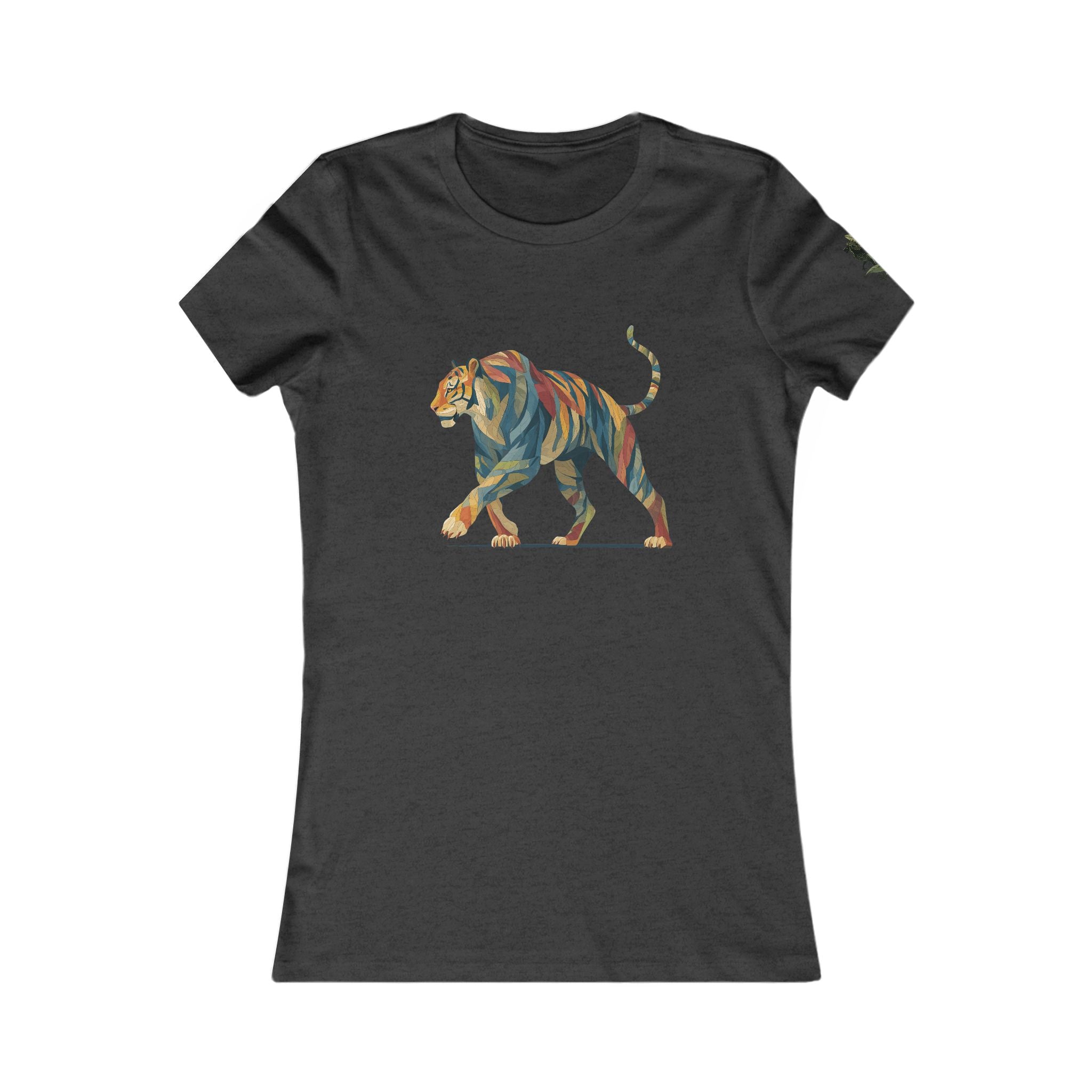 Premium women's T-shirt "Leafstrider" - Wilderness Whisper No. 03