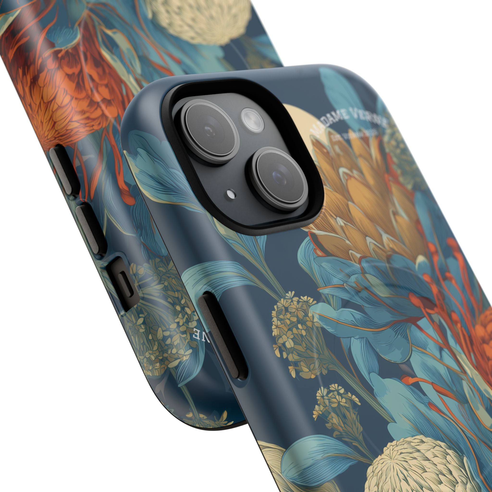 MagSafe iPhone-Schutzhülle "Protea Reverie" - Cosmic Botanicals No. 62