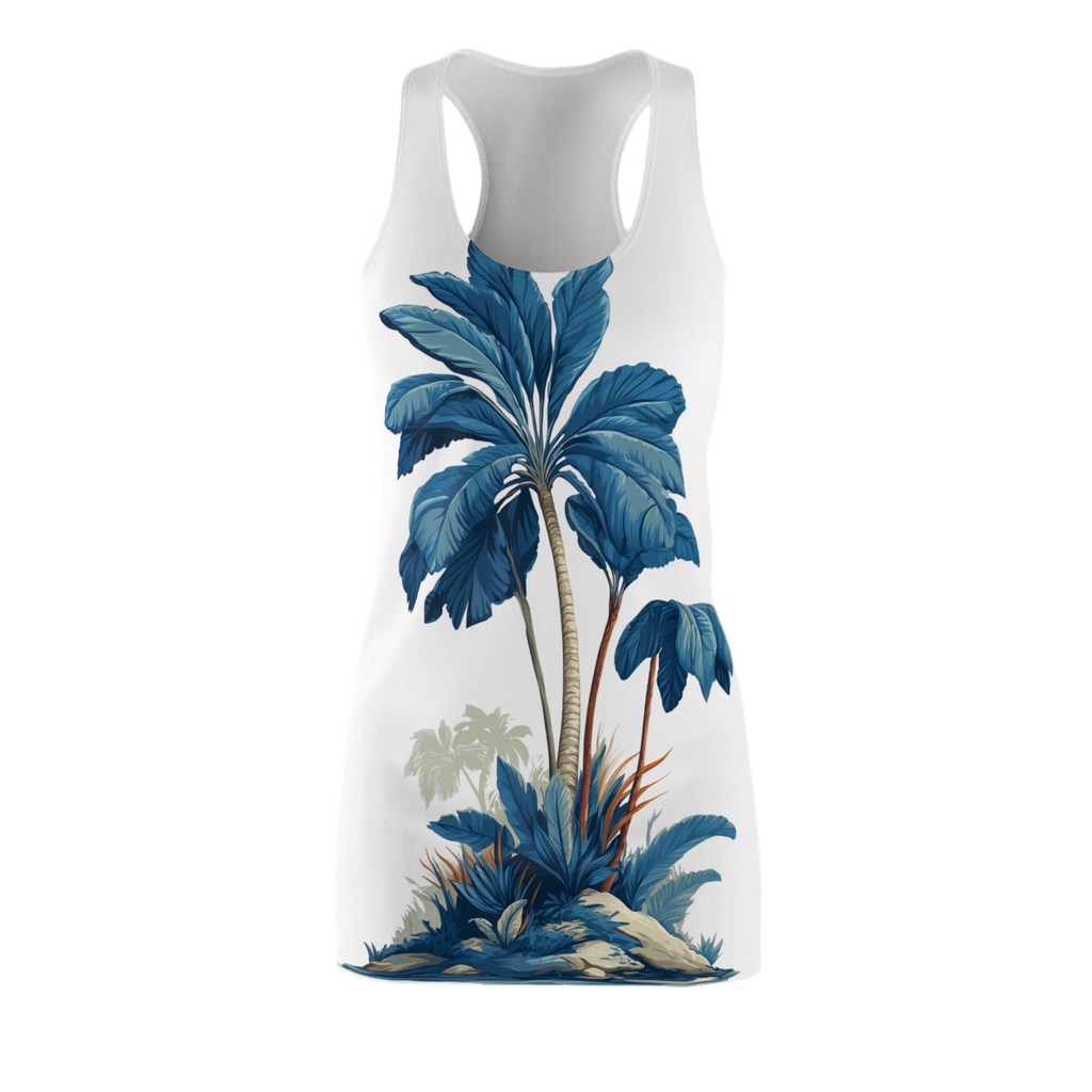 Beach Dress "Blue Tropic" - Wilderness Whisper No. 02