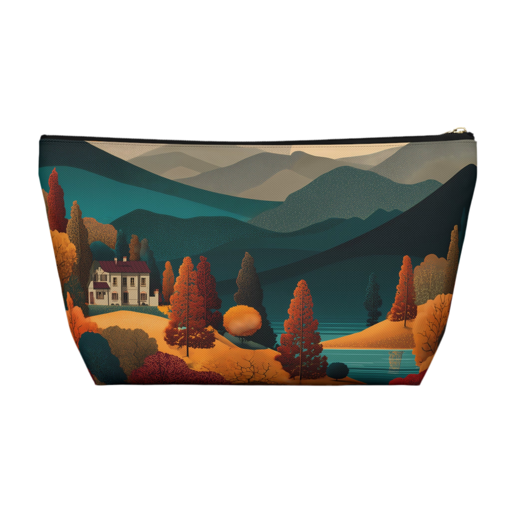 Maison Verne Kosmetiktasche "Twilight over Golden Hills" - Golden Autumn No. 20