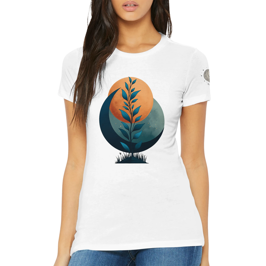 Women's T-shirt "Solar Root" - Cosmic Botanicals No. 24 (EU)
