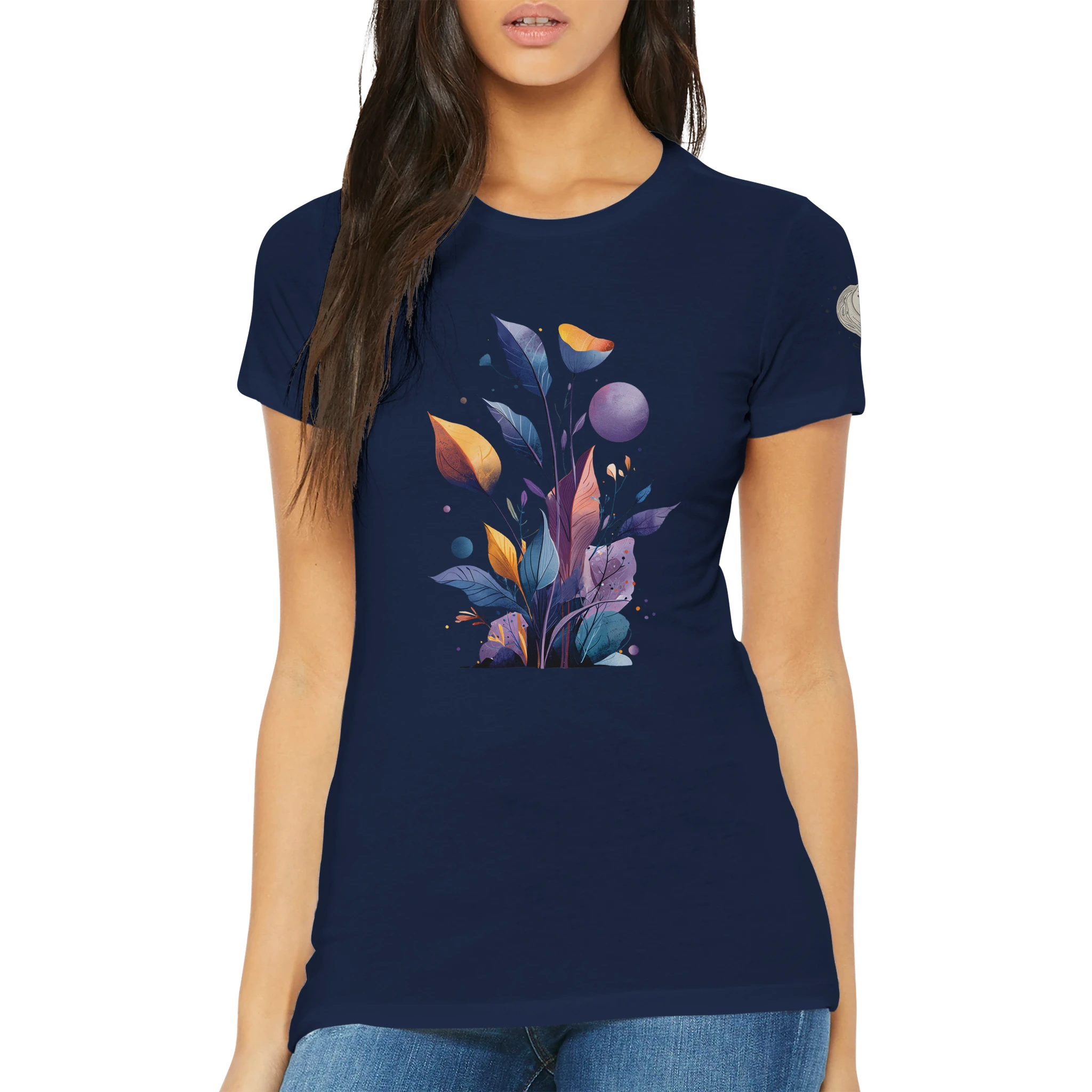 Damen T-shirt "Celestial Bloom" - Cosmic Botanicals No. 30 (EU)