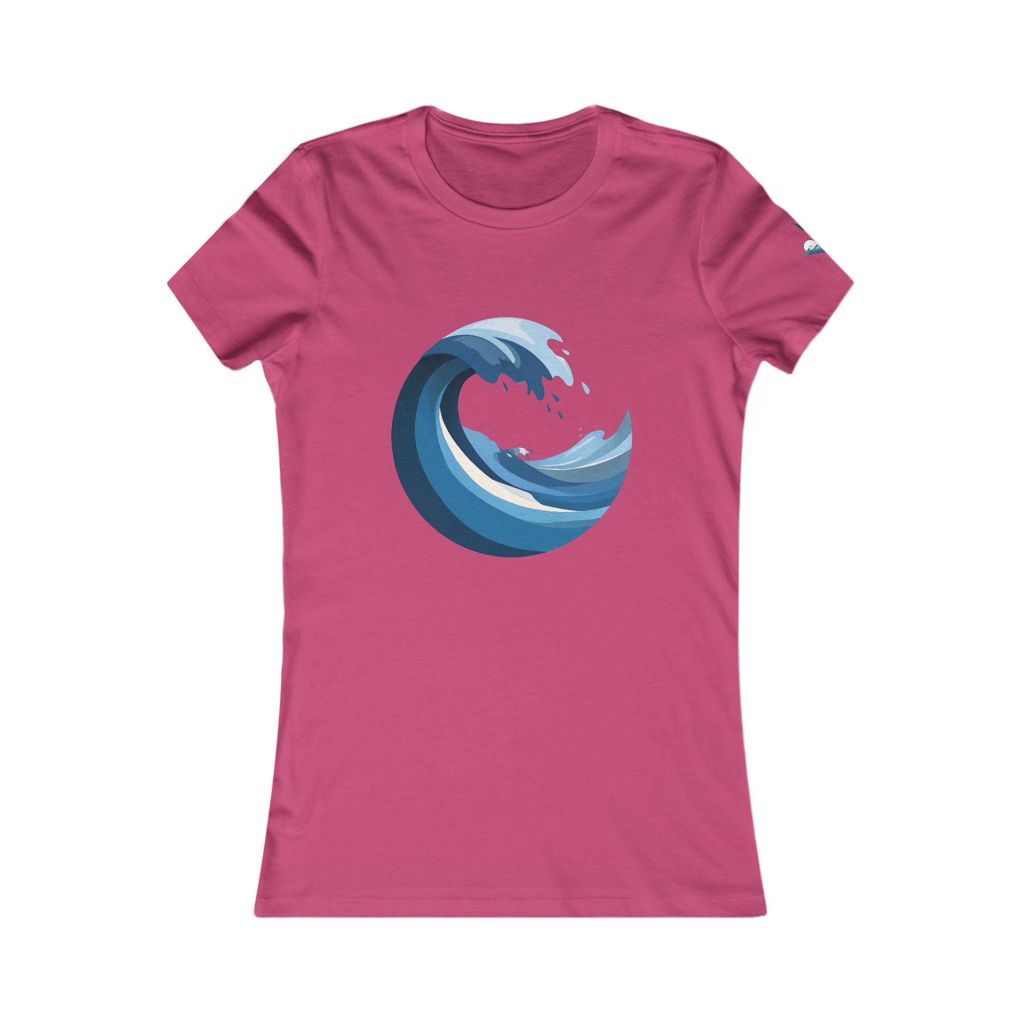 Women's T-shirt “Blue Wave” - Opal Depths No. 19 (EU)