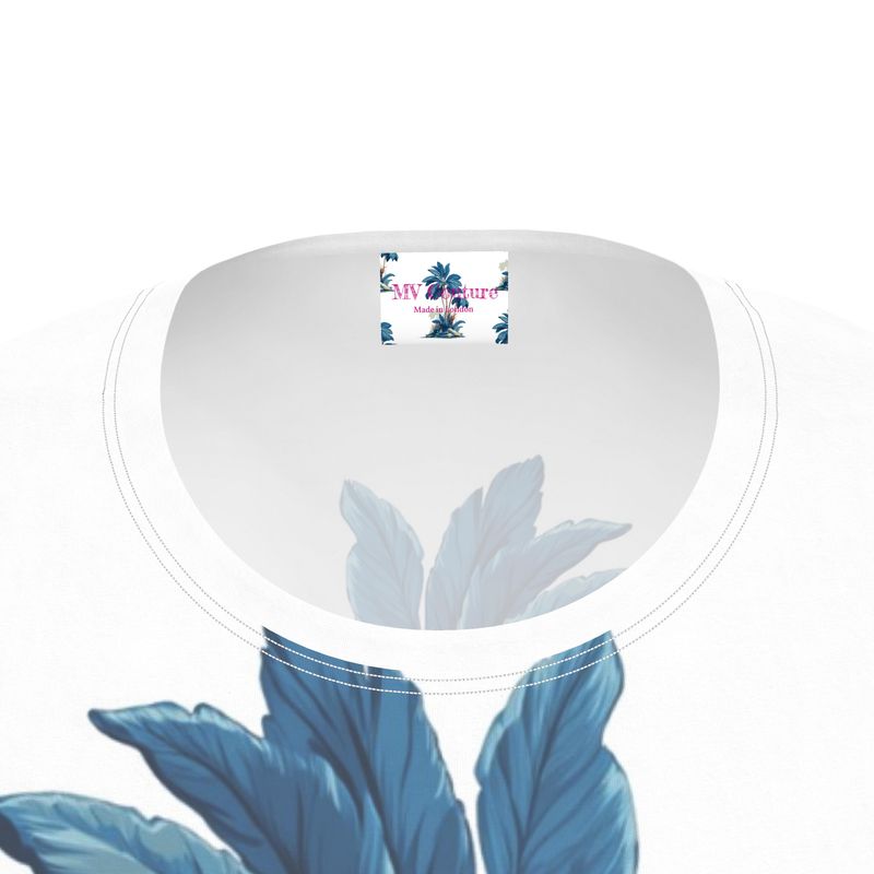 MV Couture Signature Damen T-Shirt "Blue Tropic" - Wilderness Whisper No. 02