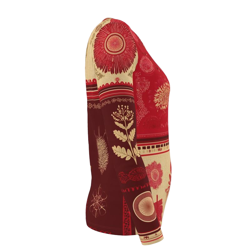 MV Couture Damen Longsleeve Shirt | The Christmas Edition