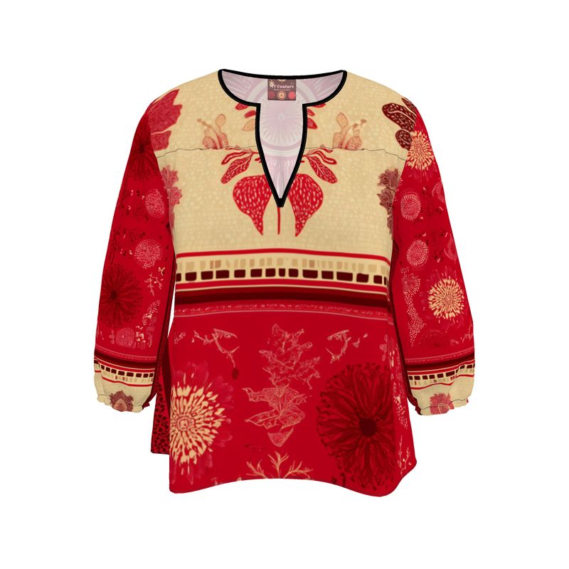 MV Couture Damenbluse | The Christmas Edition