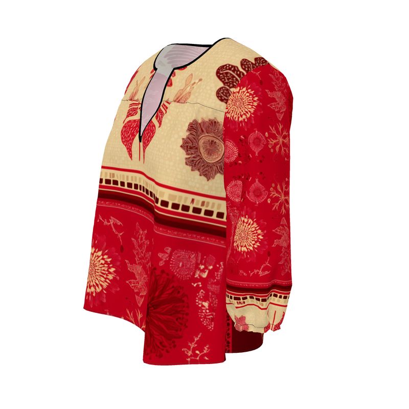 MV Couture Damenbluse | The Christmas Edition