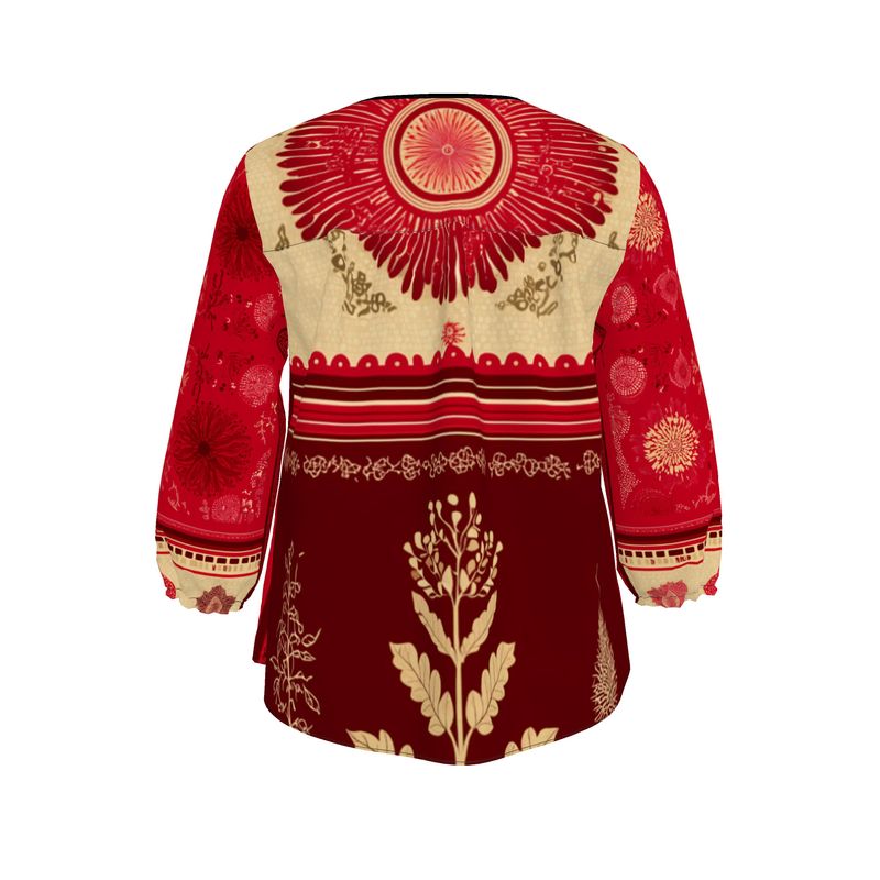 MV Couture Damenbluse | The Christmas Edition