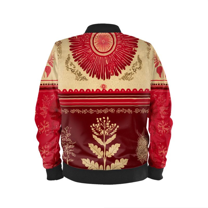 MV Couture Wende-Bomberjacke für Herren aus Seide | The Christmas Edition