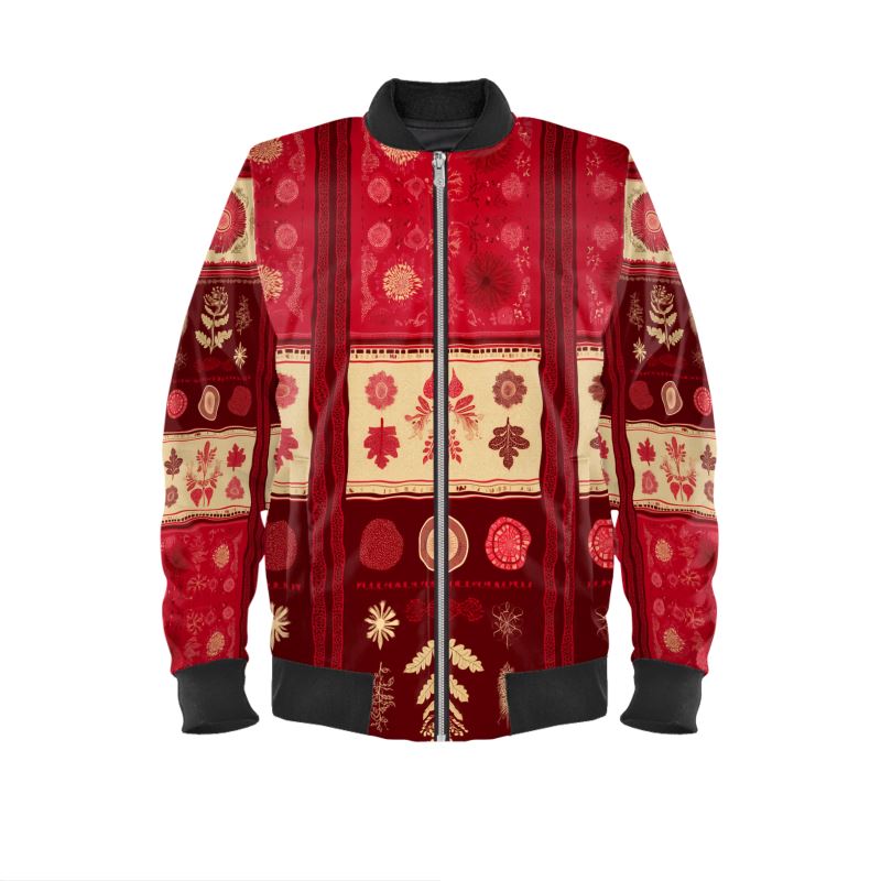 MV Couture Wende-Bomberjacke für Herren aus Seide | The Christmas Edition