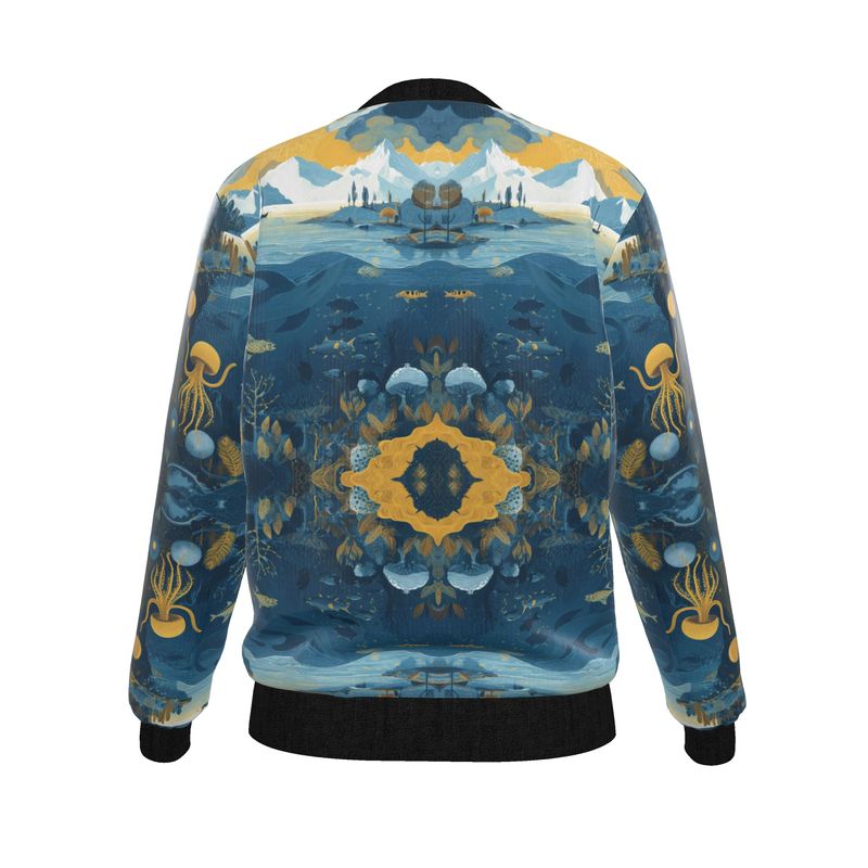 MV Couture Damen-Bomberjacke aus Wende-Seide